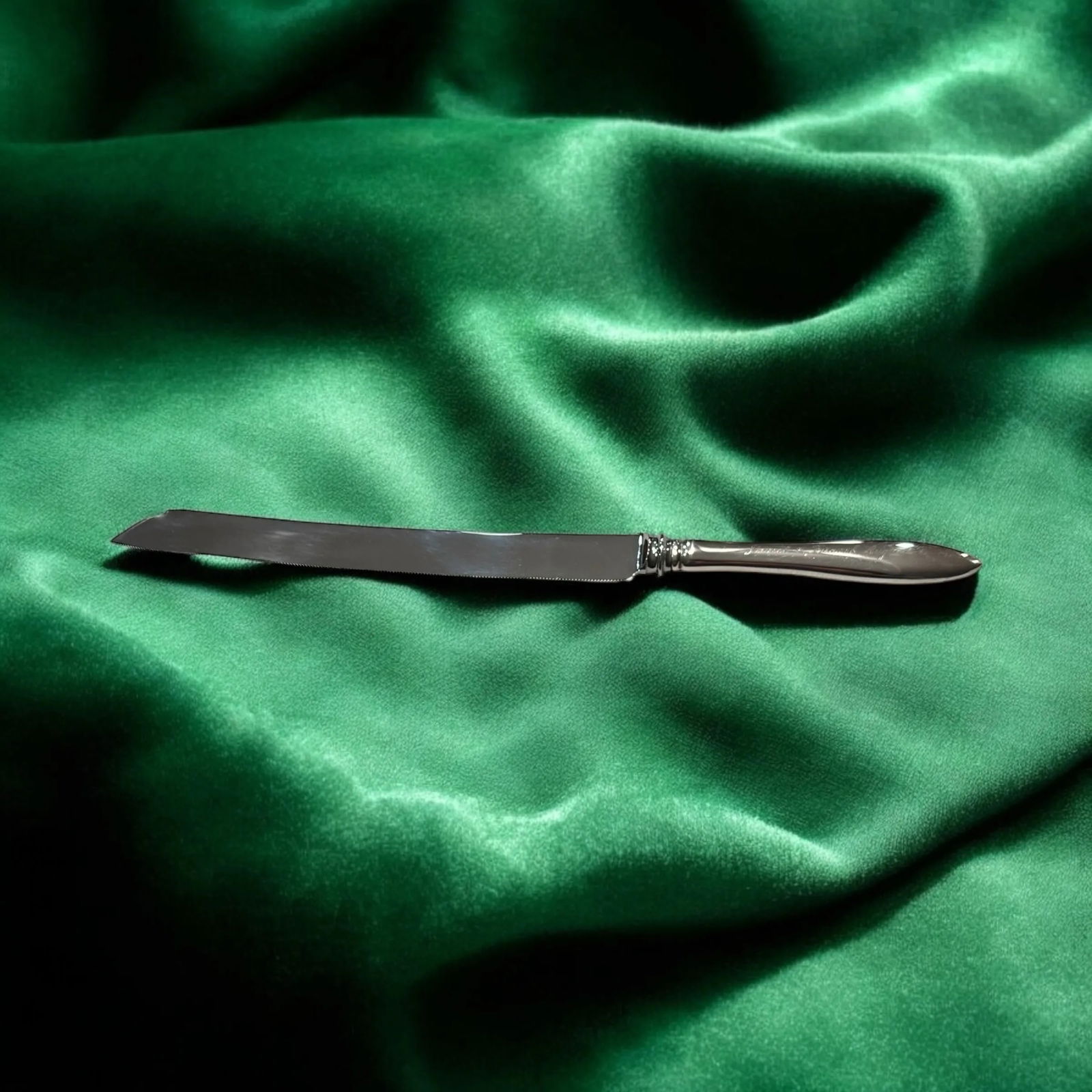 1960s Sterling Gorham Wedding Cake Knife - 6