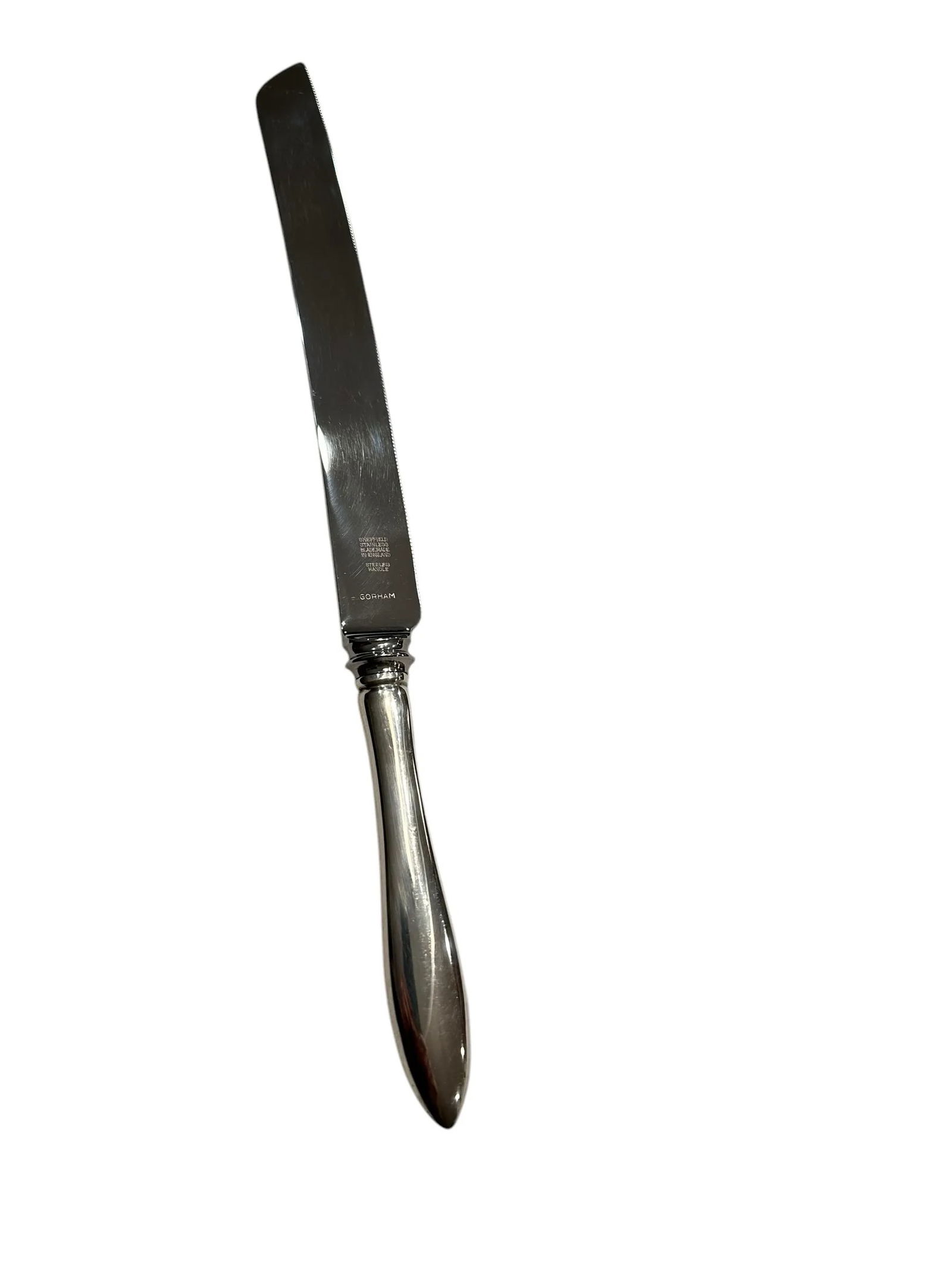 1960s Sterling Gorham Wedding Cake Knife - 7