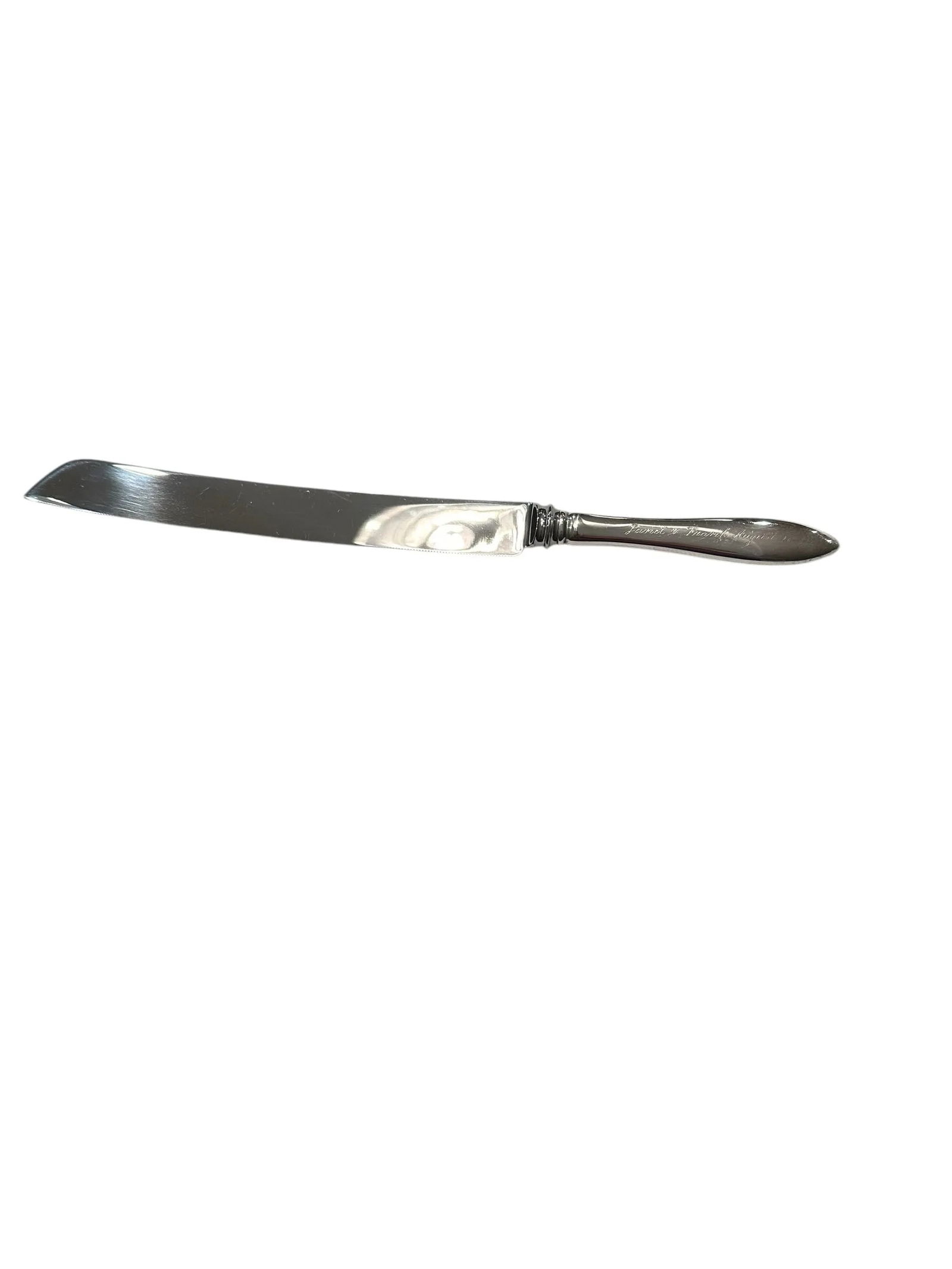1960s Sterling Gorham Wedding Cake Knife - 9