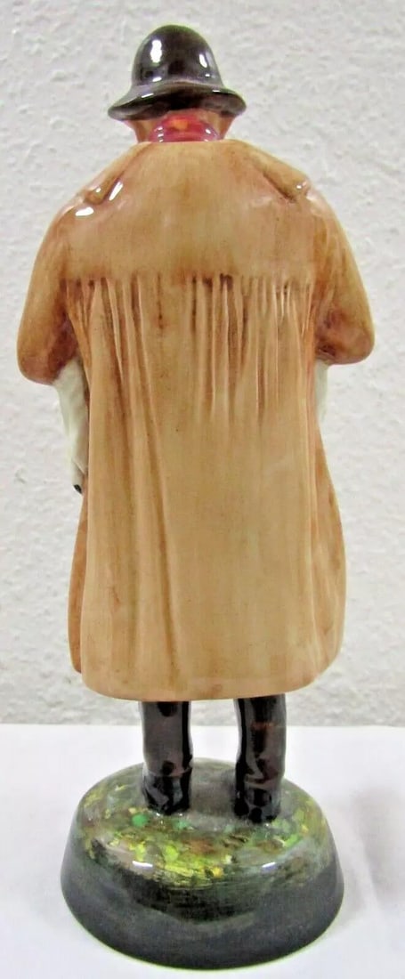 Pair Royal Doulton Figurines Lambing Time and Shepherd 1940s - 9