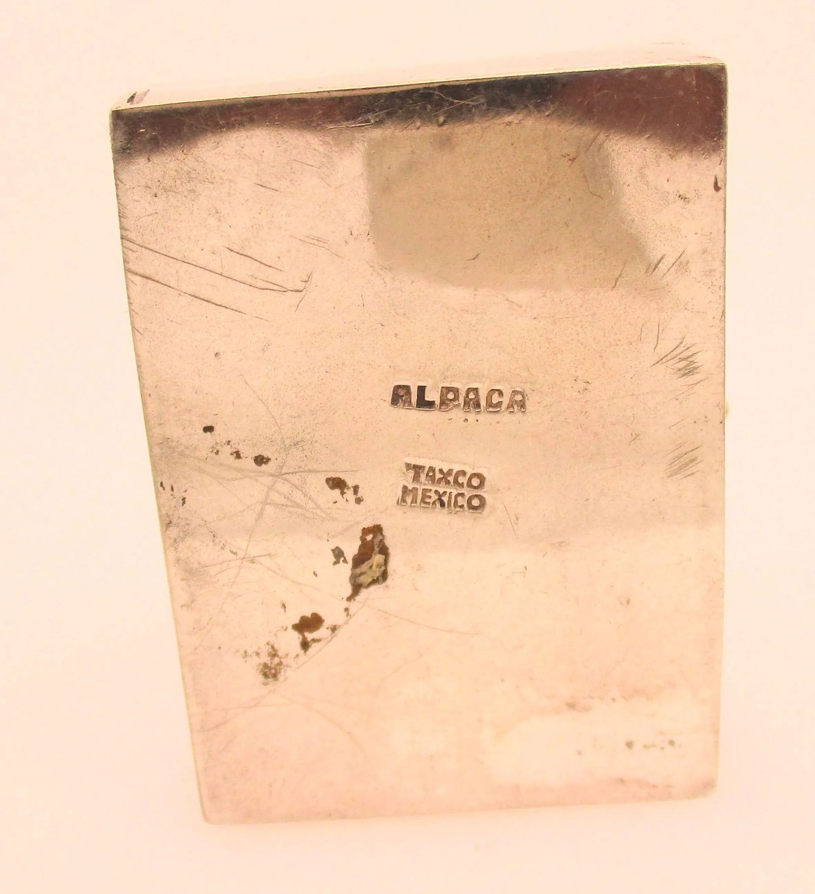 Alpaca Alloy Purse Box Mexico - 4