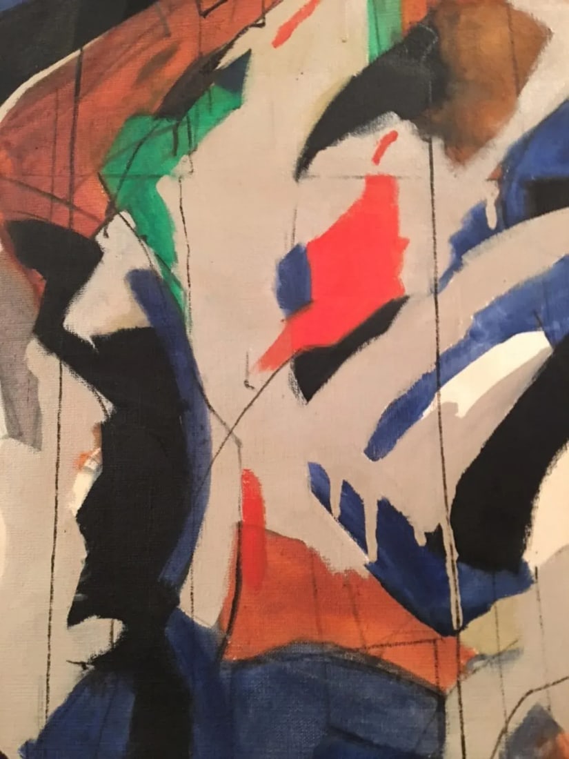 1970s Alec Murphy Modern Colorful Abstract Painting - 7