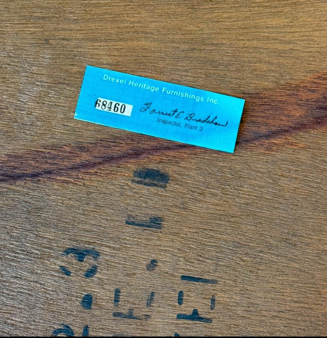 Stunning Vintage Drexel Heritage Accolade Side Table / Nightstand - 10