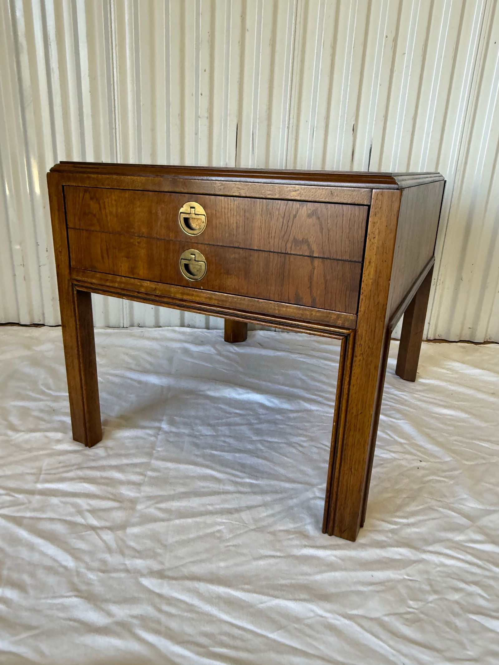 Stunning Vintage Drexel Heritage Accolade Side Table / Nightstand - 3