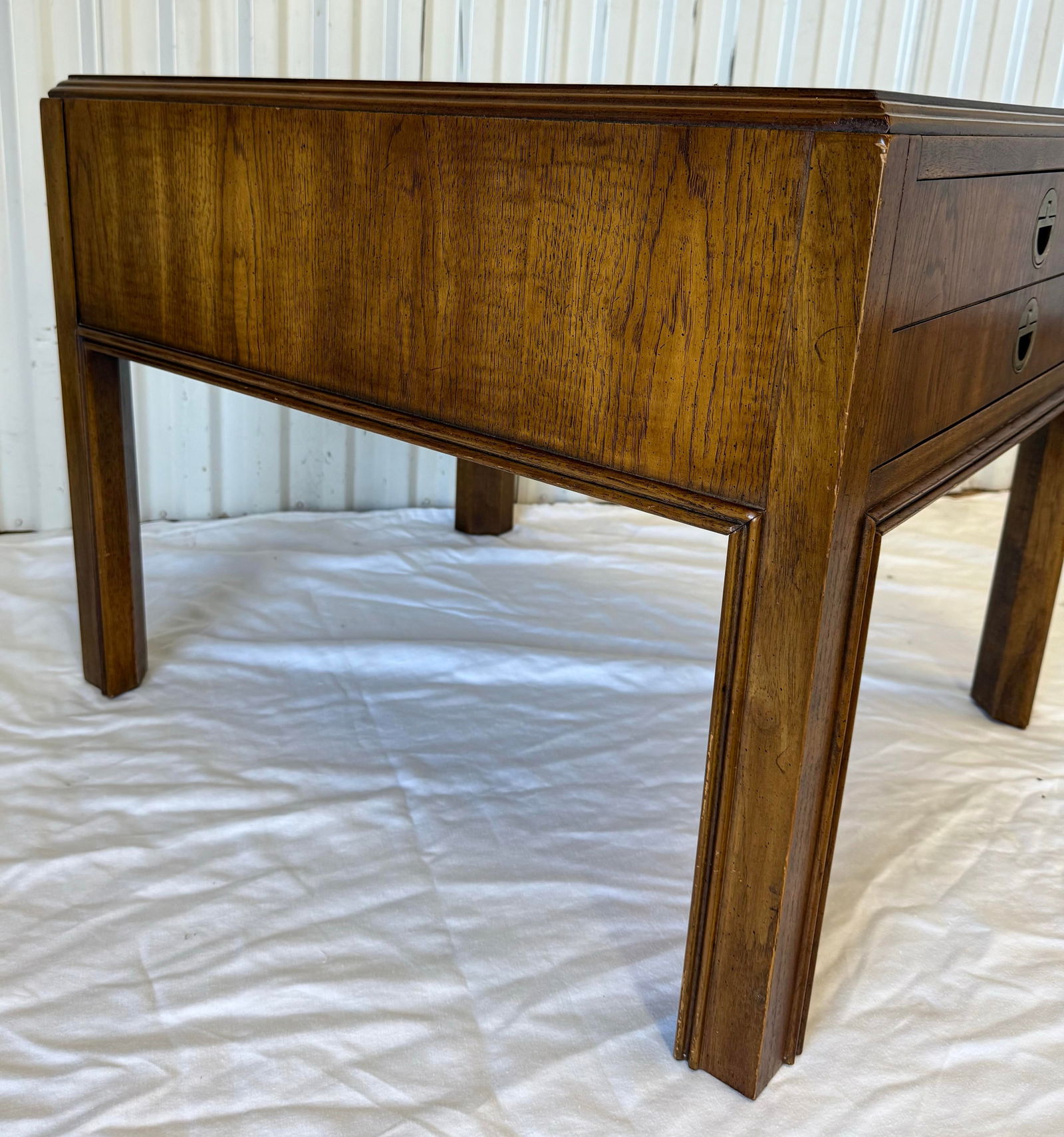 Stunning Vintage Drexel Heritage Accolade Side Table / Nightstand - 5