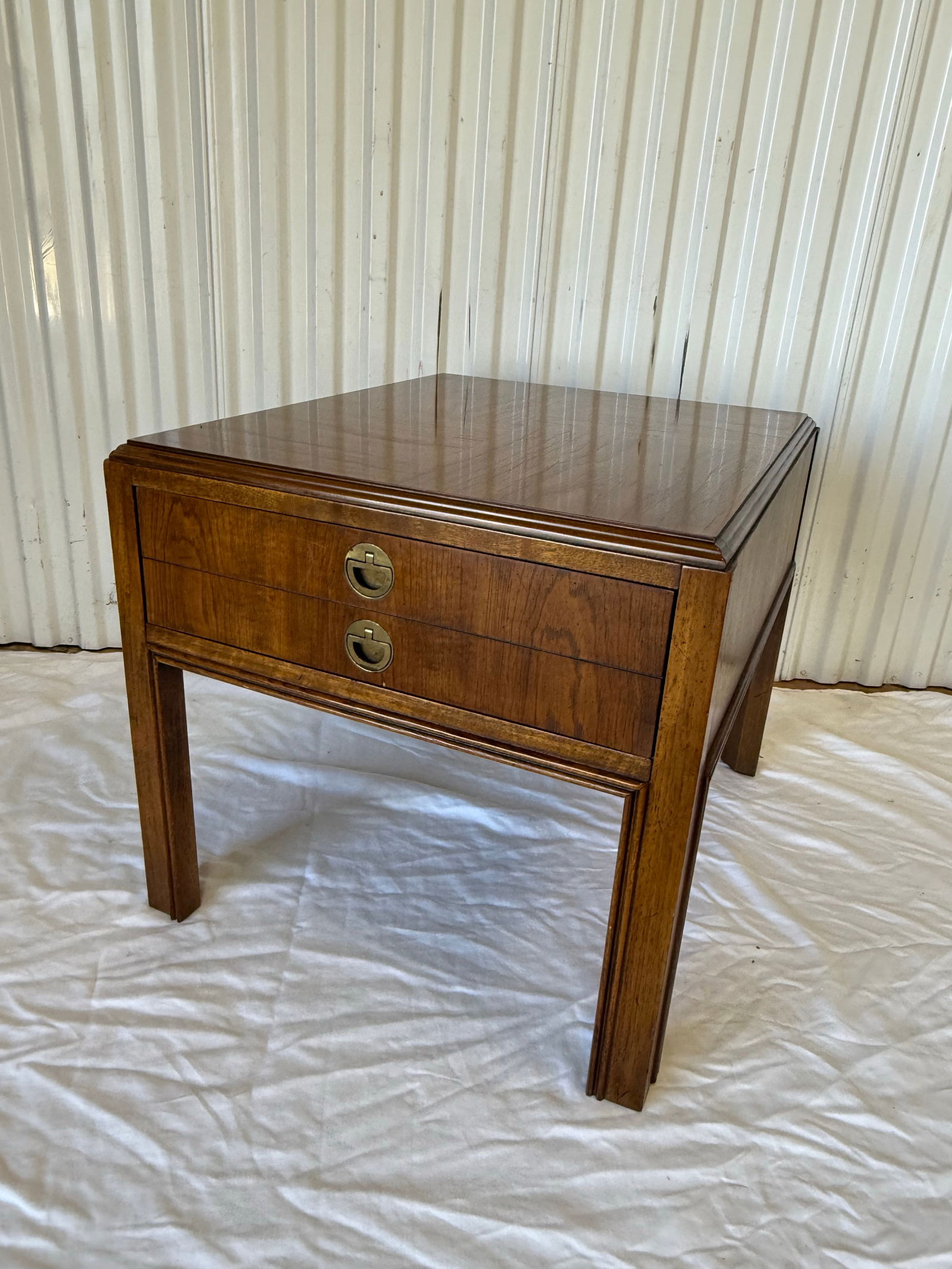 Stunning Vintage Drexel Heritage Accolade Side Table / Nightstand - 6