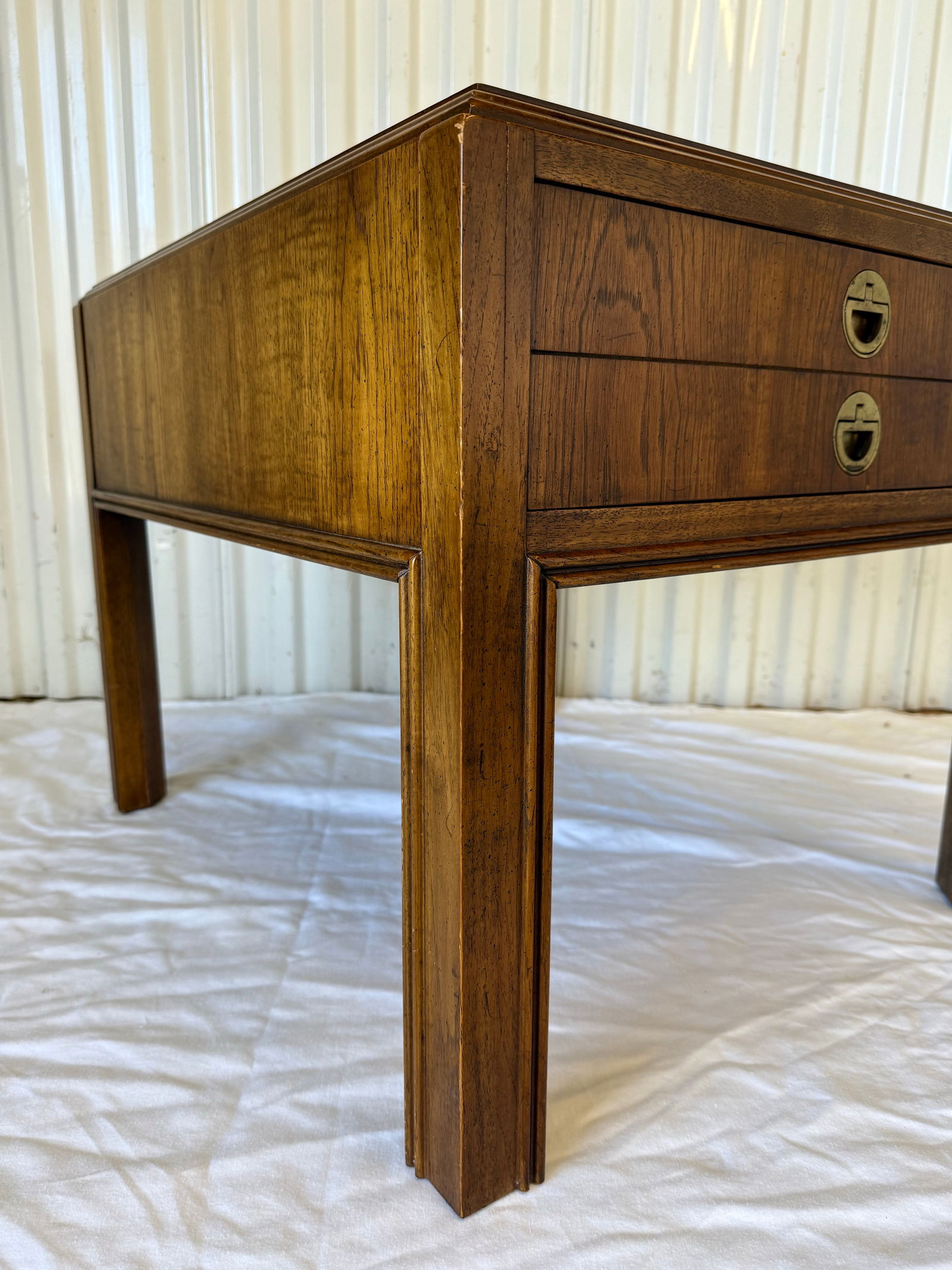 Stunning Vintage Drexel Heritage Accolade Side Table / Nightstand - 8