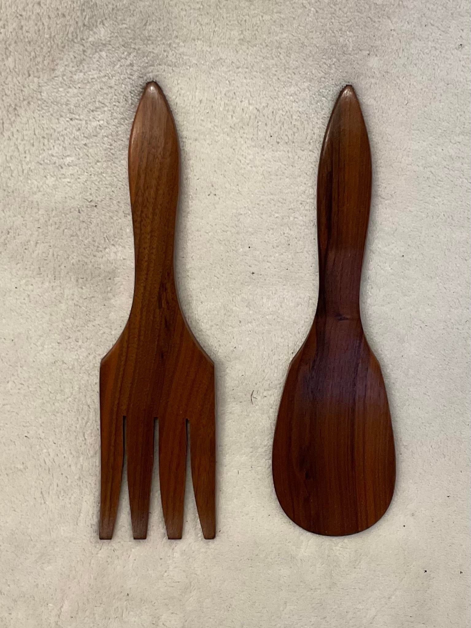 Dansk International Designs Ltd Malaysia Salad Bowl With Serving Utensils - 7