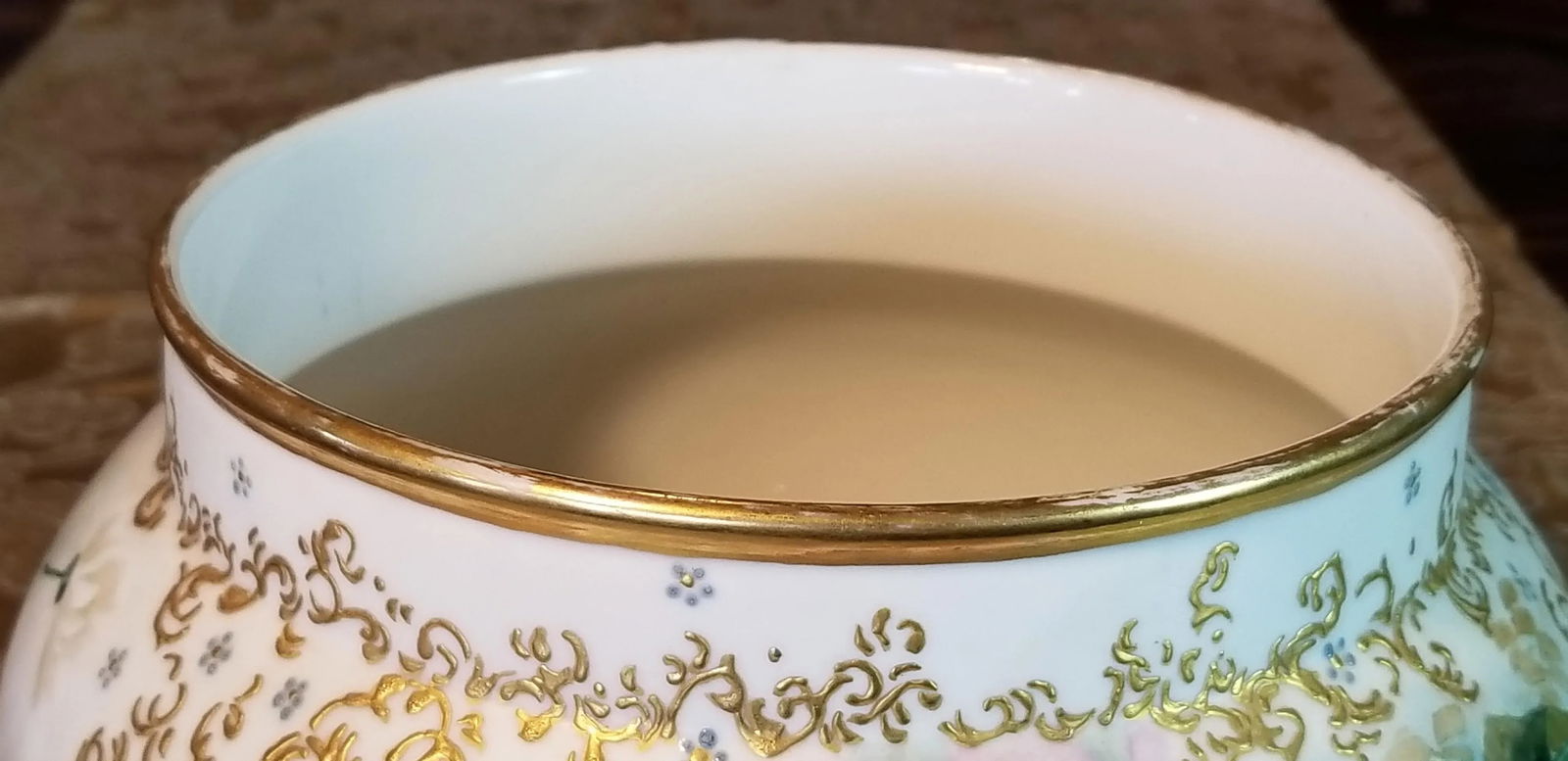 Antique Jean Pouyat Petler (Jpl) Hand Painted Jardiniere (1905) - 3