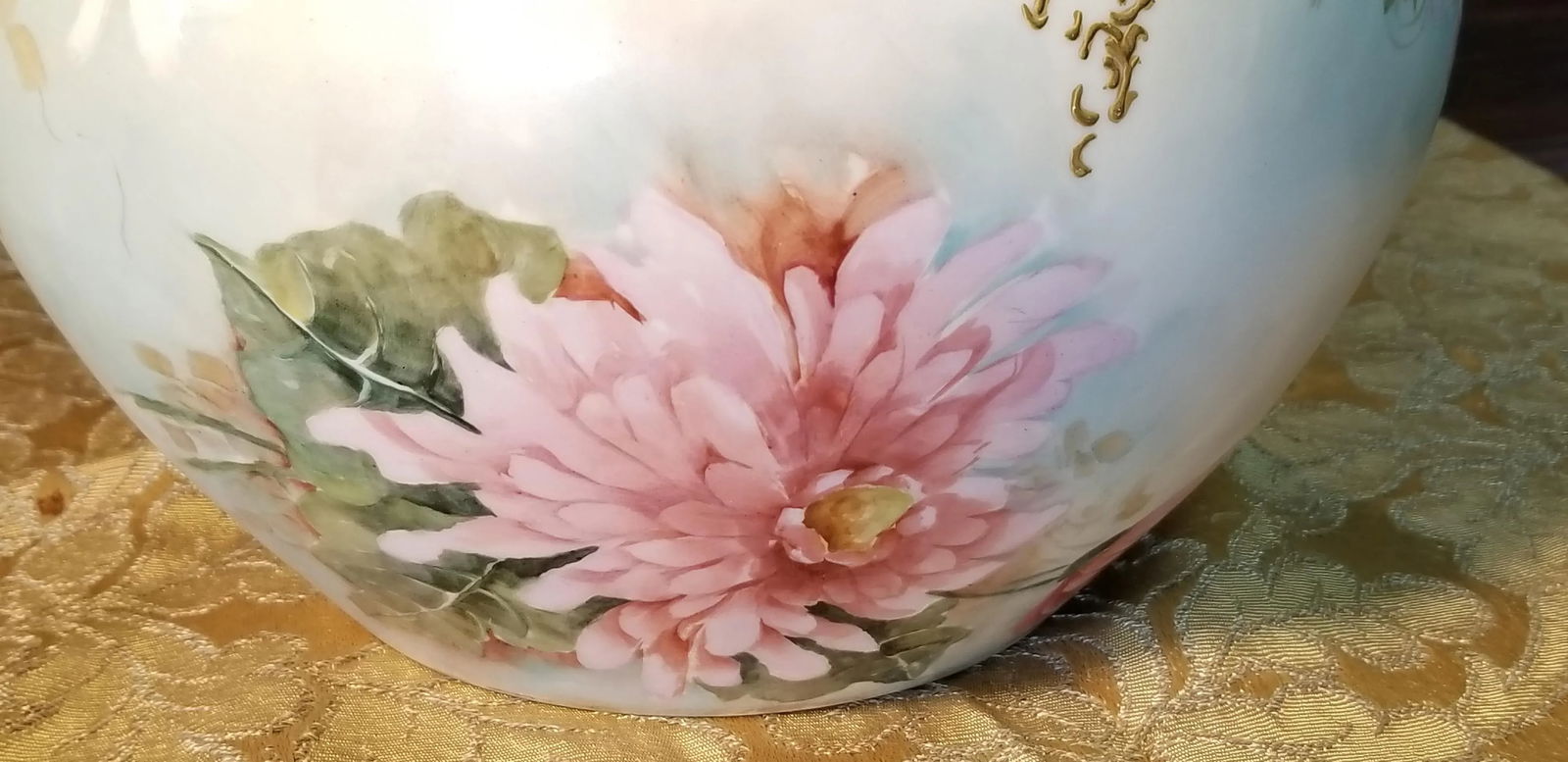 Antique Jean Pouyat Petler (Jpl) Hand Painted Jardiniere (1905) - 8