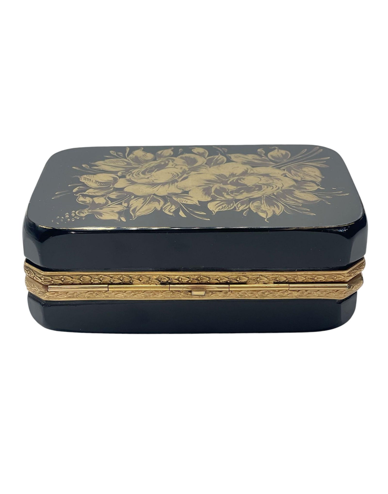 Black Murano Opaline Casket - 3