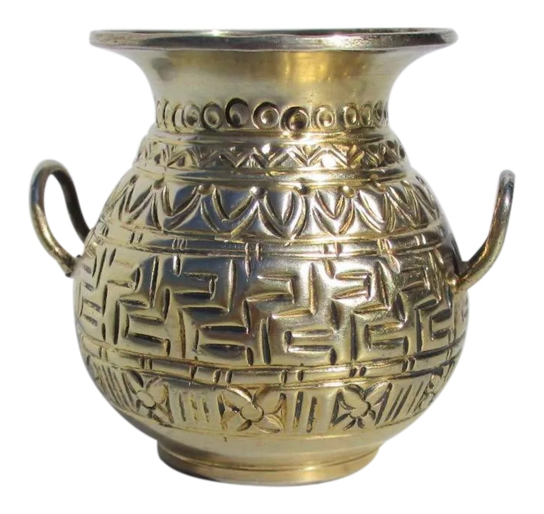 Zolotas Minature Silver Ancient Vase (1 of 7)