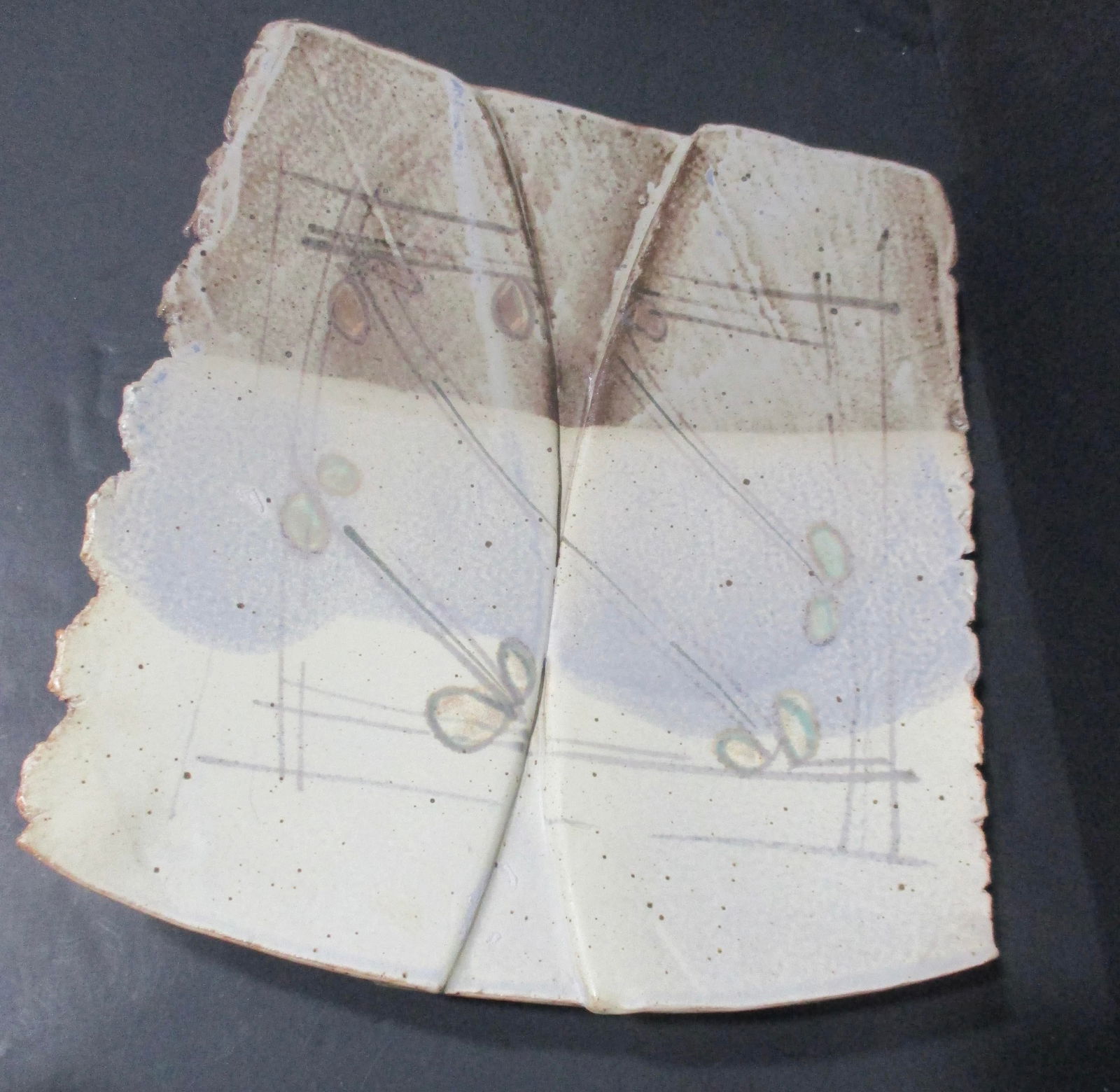 Studio Oribe Stoneware CenterPiece Platter - 2