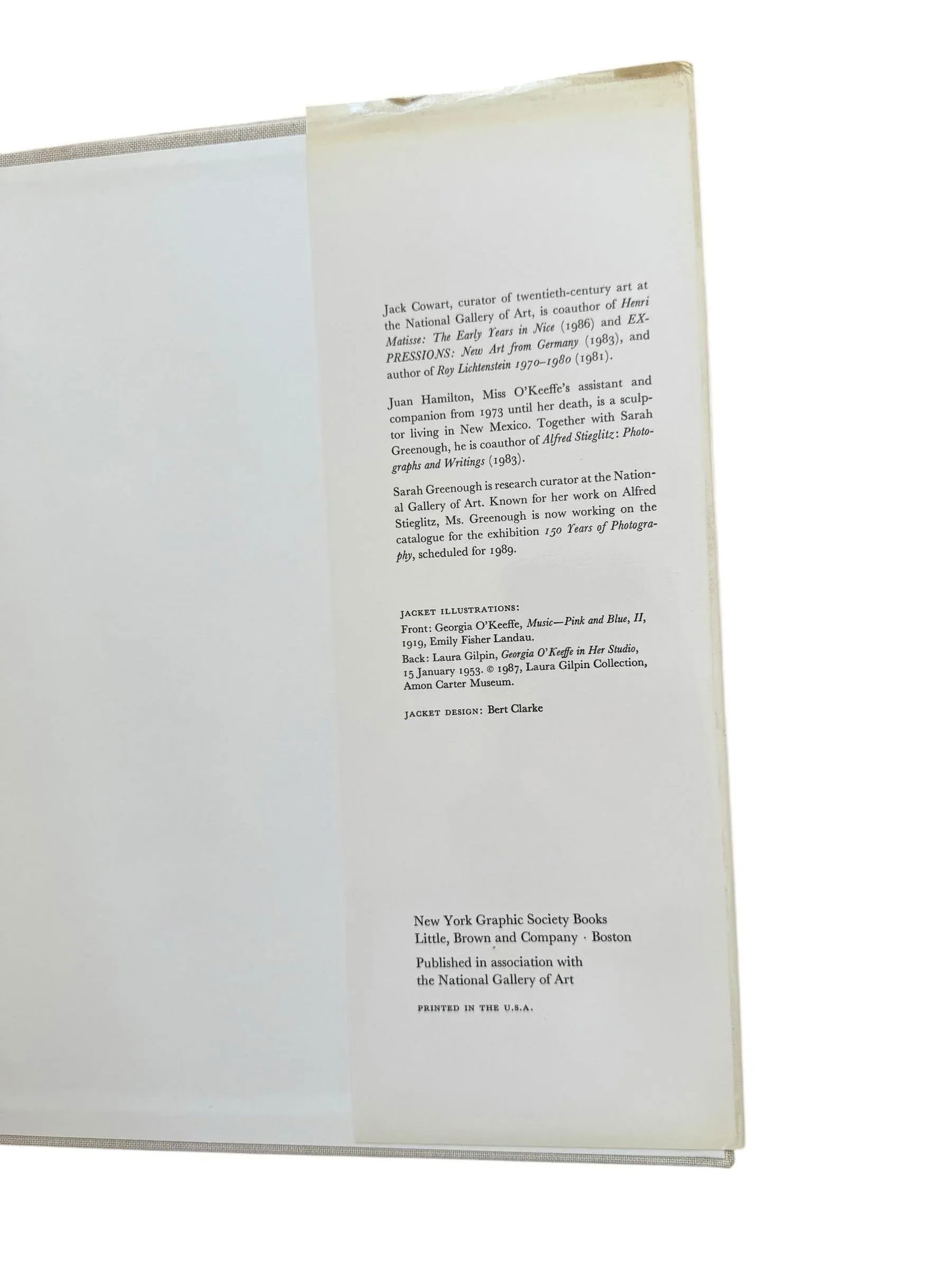 Georgia O'Keefe Coffee Table Art Book Hardcover 1987 - 5