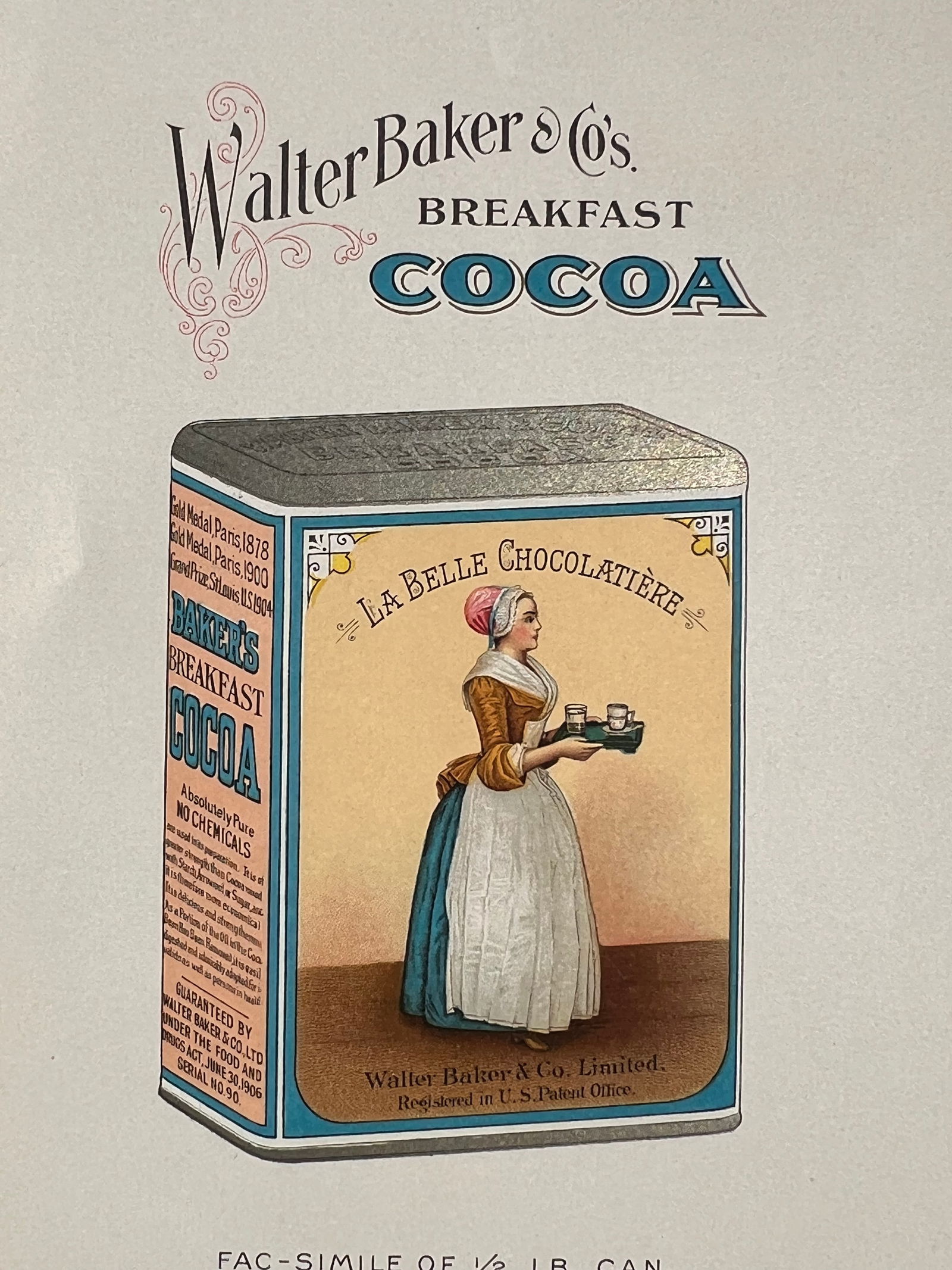Antique Wood Baker's Chocolate Boxes From Maine, Pair - 8