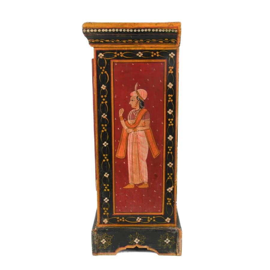 Hand-Painted Indian Rasamanjari Series Cabinet - 3