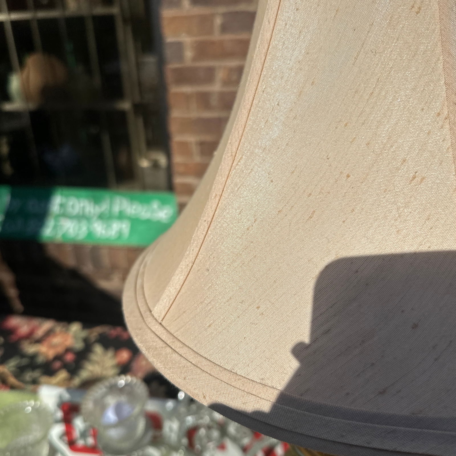 Vintage Solid Brass Shell Design Lamp - 5