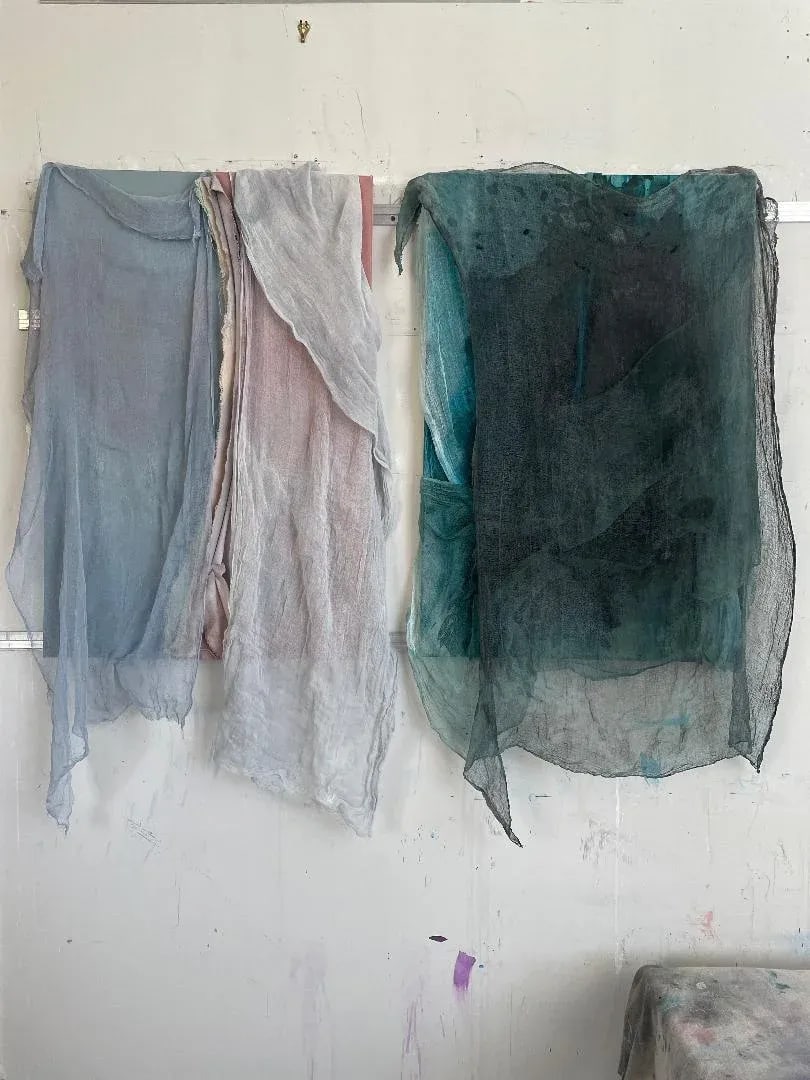 Verdant Escape Mixed Media Dimensional Color Field Painting by Stacey Warnix - 9