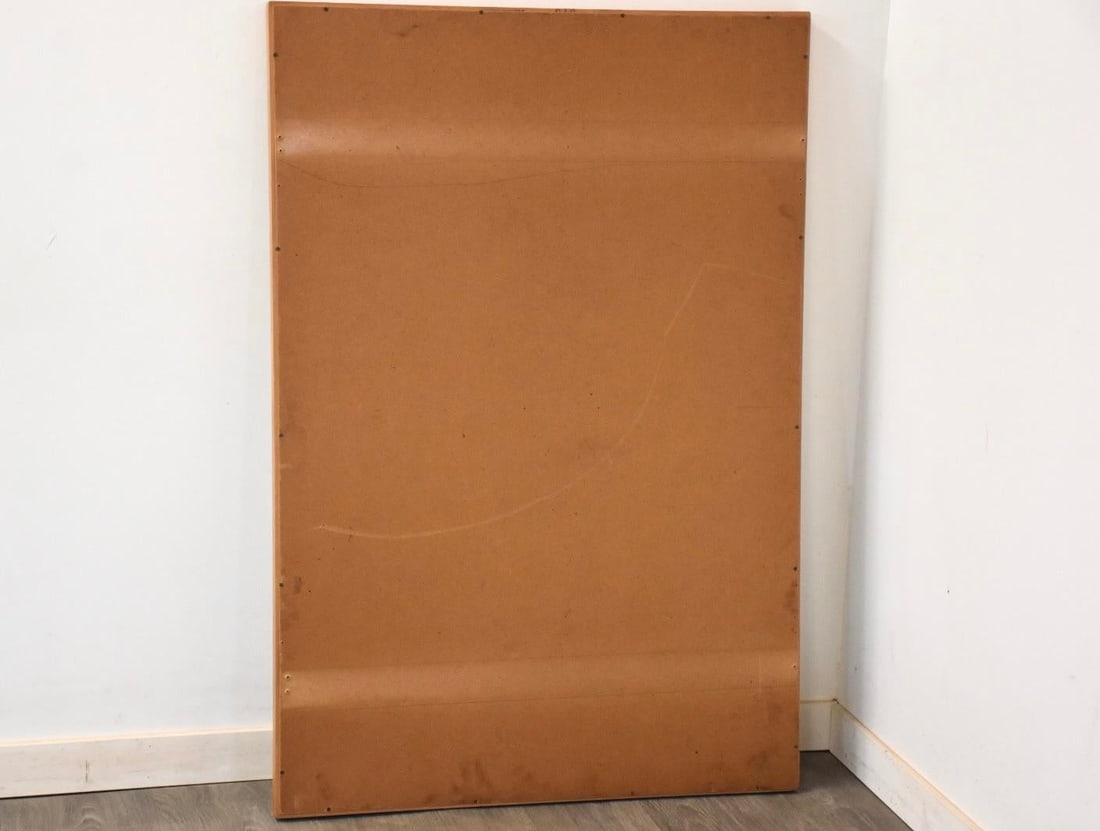 1950s Heywood Wakefield Maple Champagne Mirror - 4