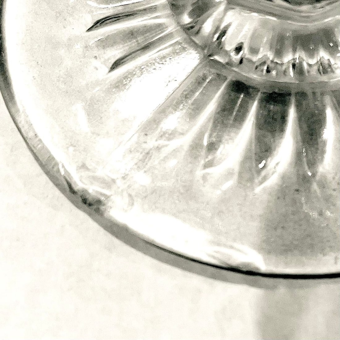 1870's E. A. P. G.. Flint Glass "Grape and Magnet" Water Goblets - Set of 4 - 8