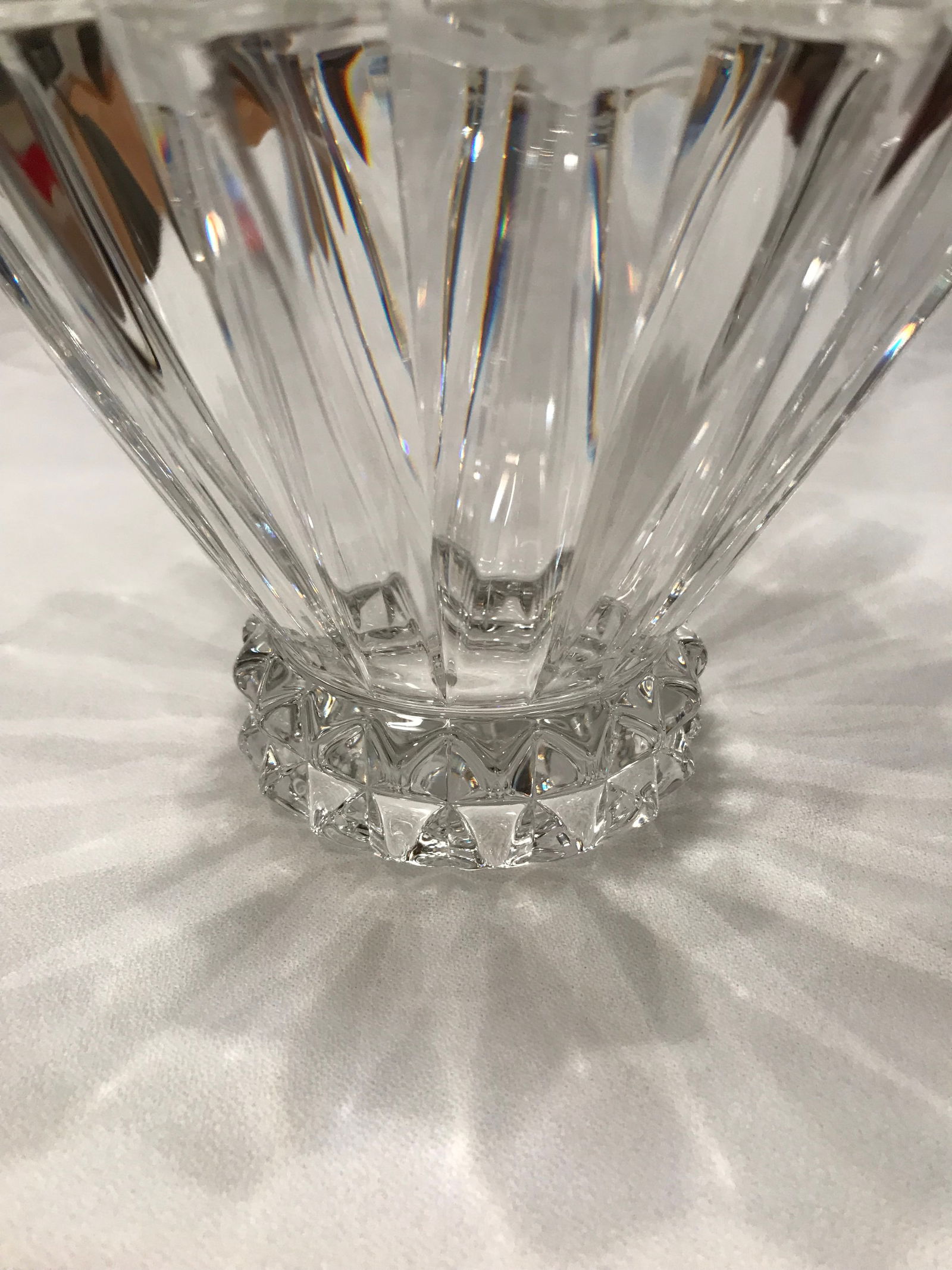 1990s Rosenthal Crystal Glass Blossom Pattern Bowl, Made in Germany - 3