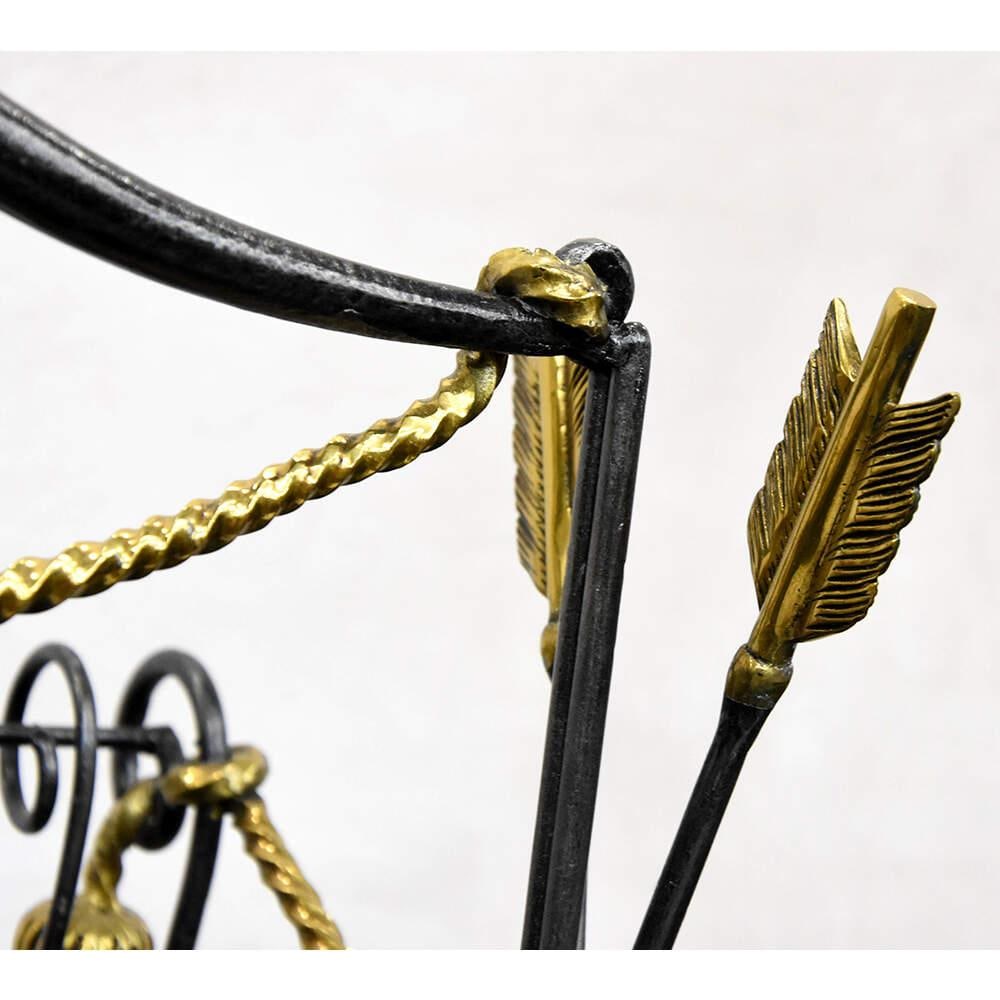 Late 20th Century Maitland-Smith Regency Archer's Magazine Rack - 5