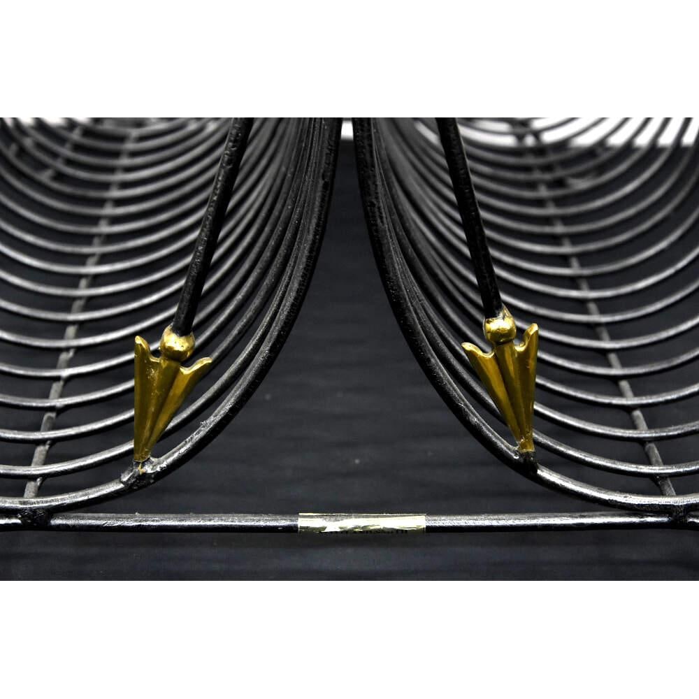 Late 20th Century Maitland-Smith Regency Archer's Magazine Rack - 7