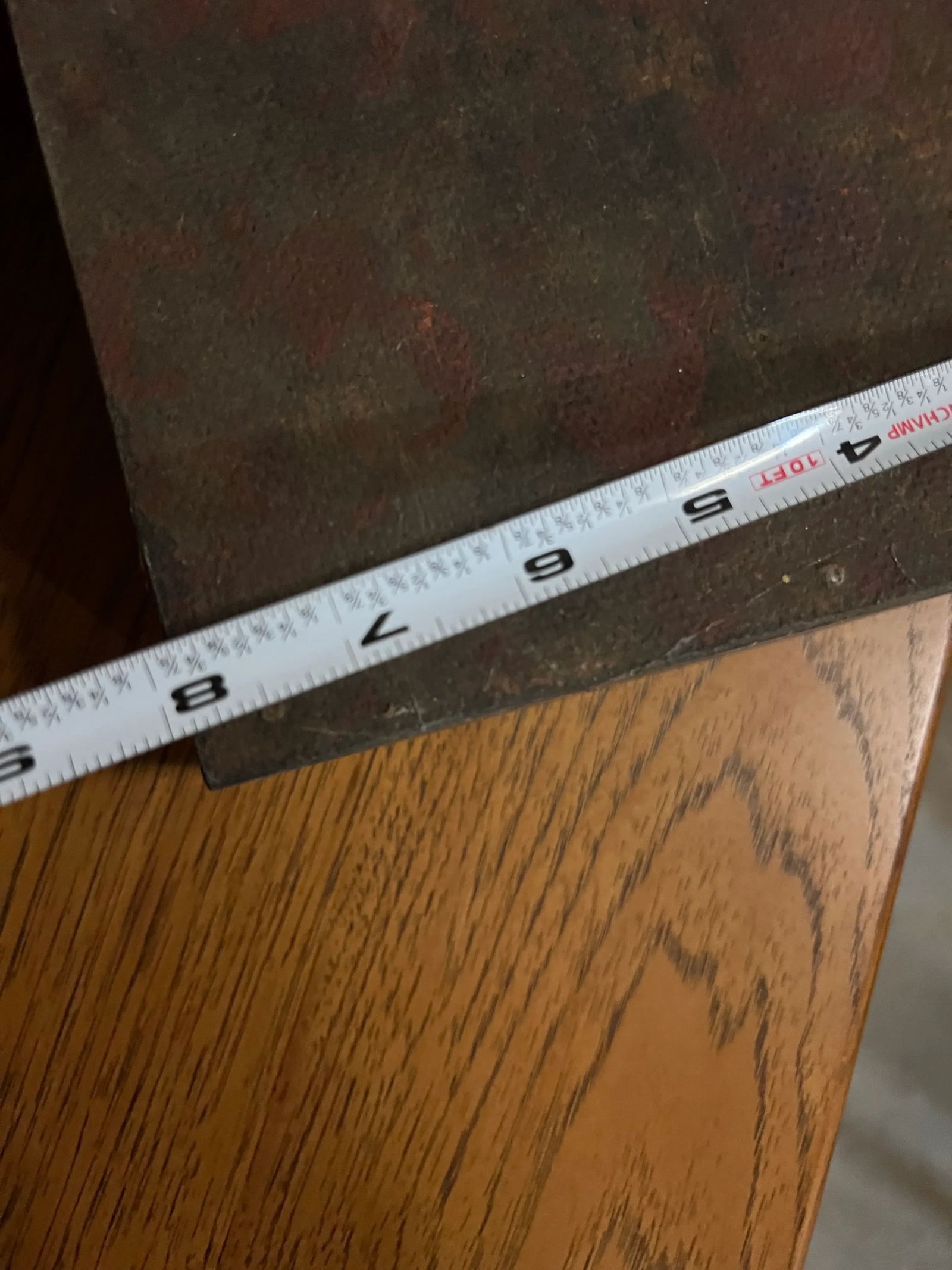 1970s Handmade Industrial Style Wooden Box - 7