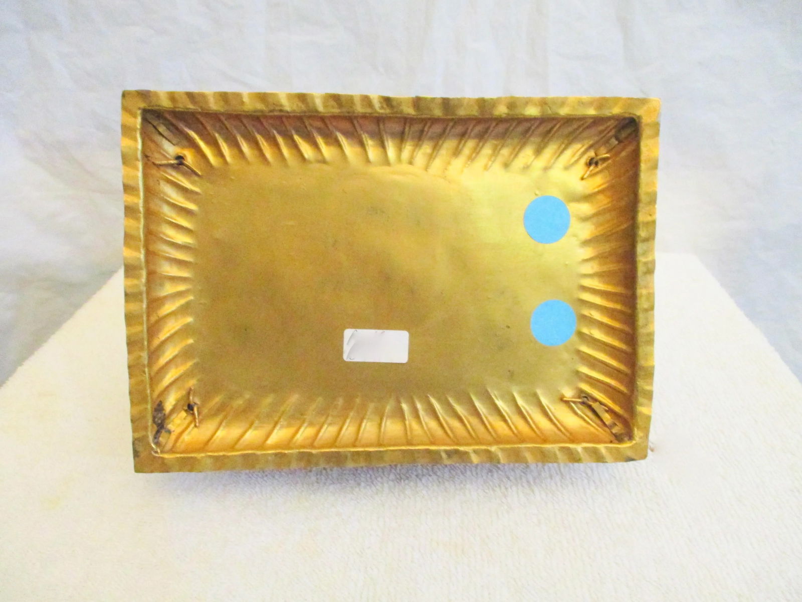 Antique Gilt and Bejeweled Alms Box - 6