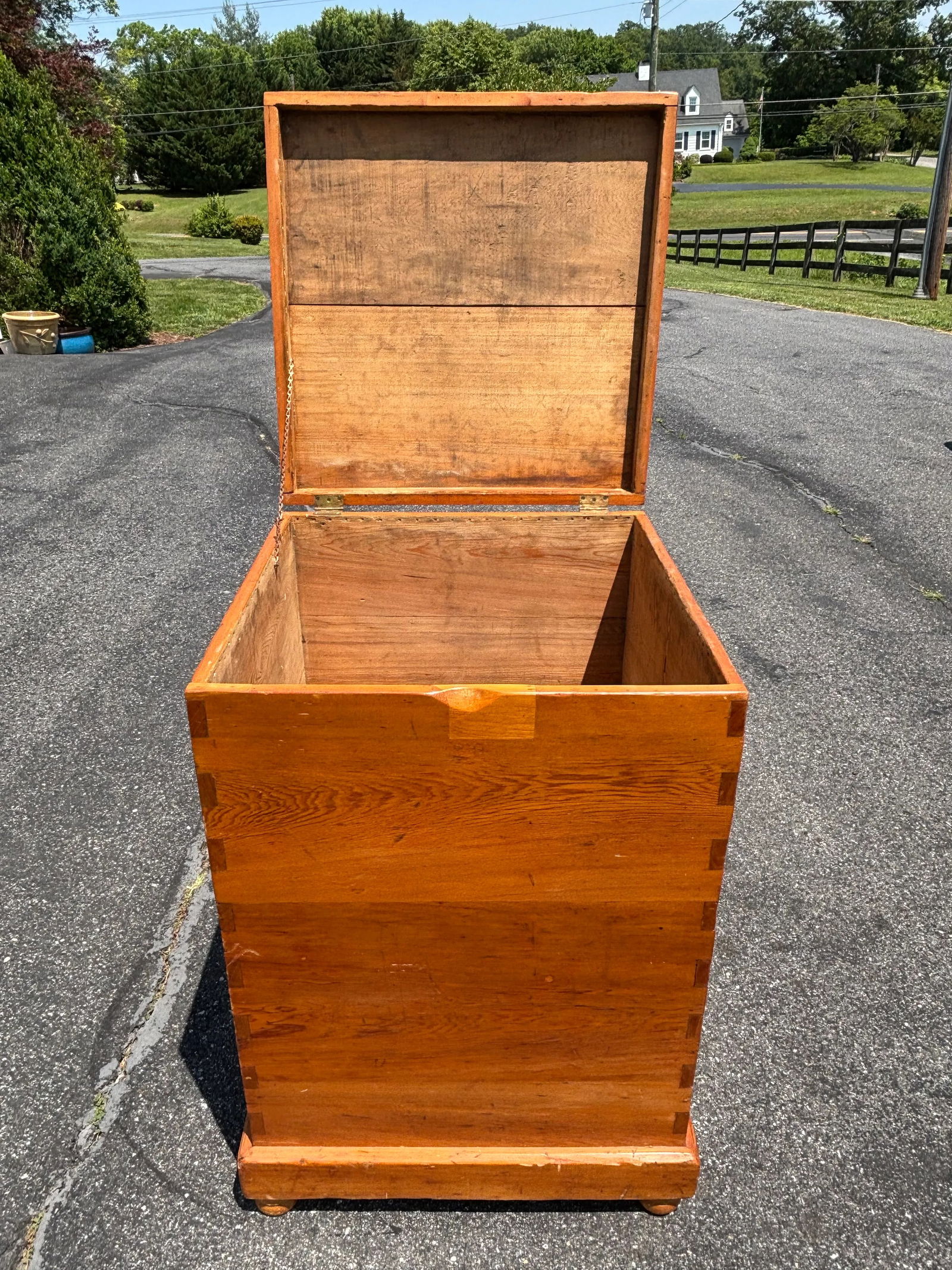 19th C. Southern American Grain or Sugar Bin - Likely North Carolina - 6