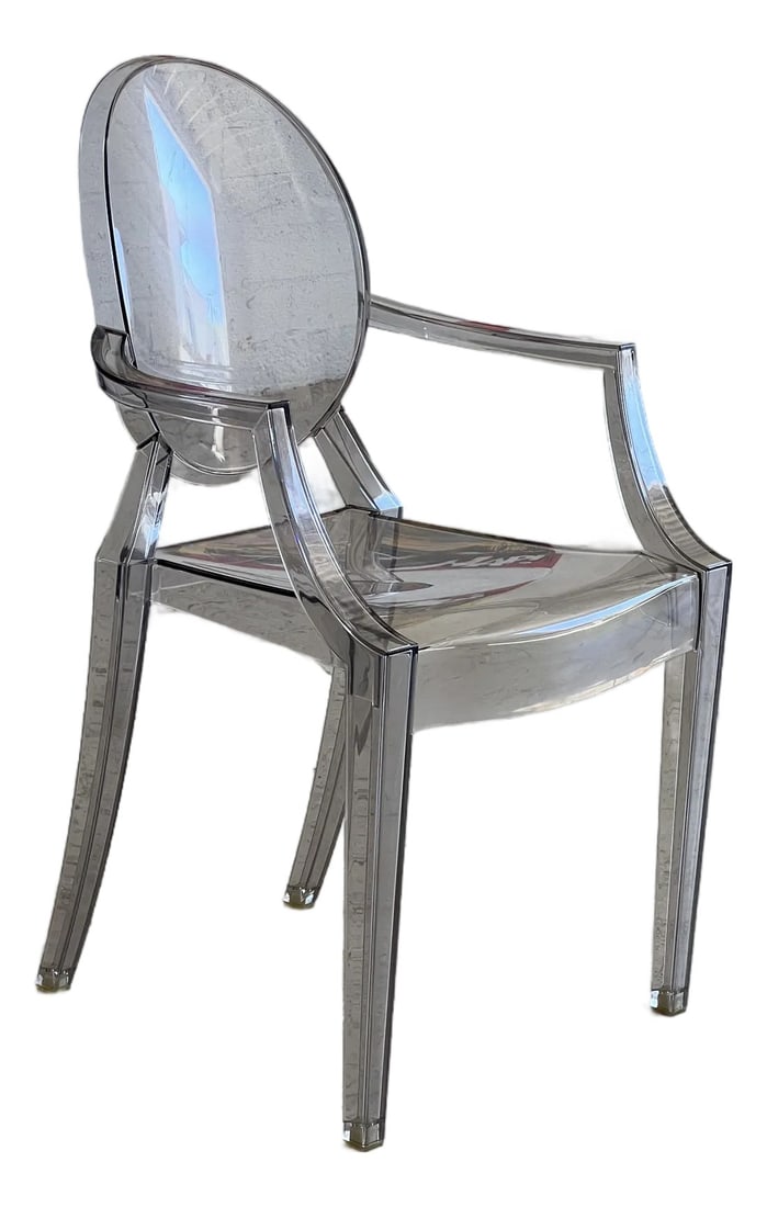 Vintage Acrylic Louis Ghost Chair by Philippe Starcke for Kartell (1 of 5)