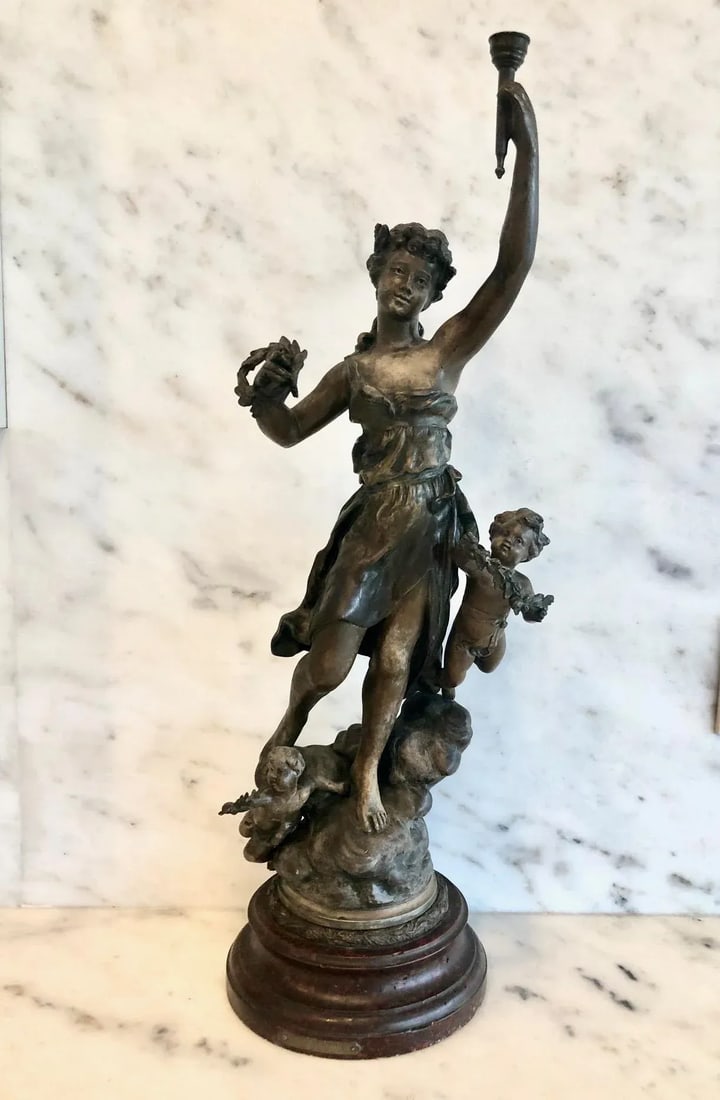 Large French 19th Century Bronze Sculpture - 13