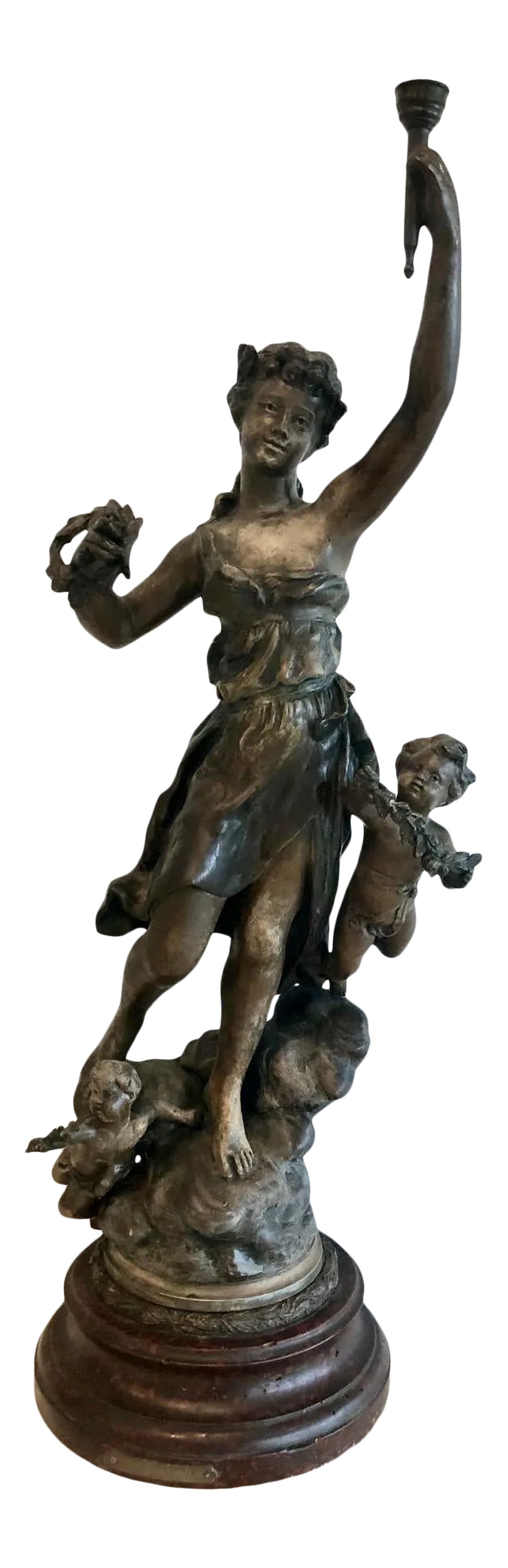 Large French 19th Century Bronze Sculpture (1 of 13)