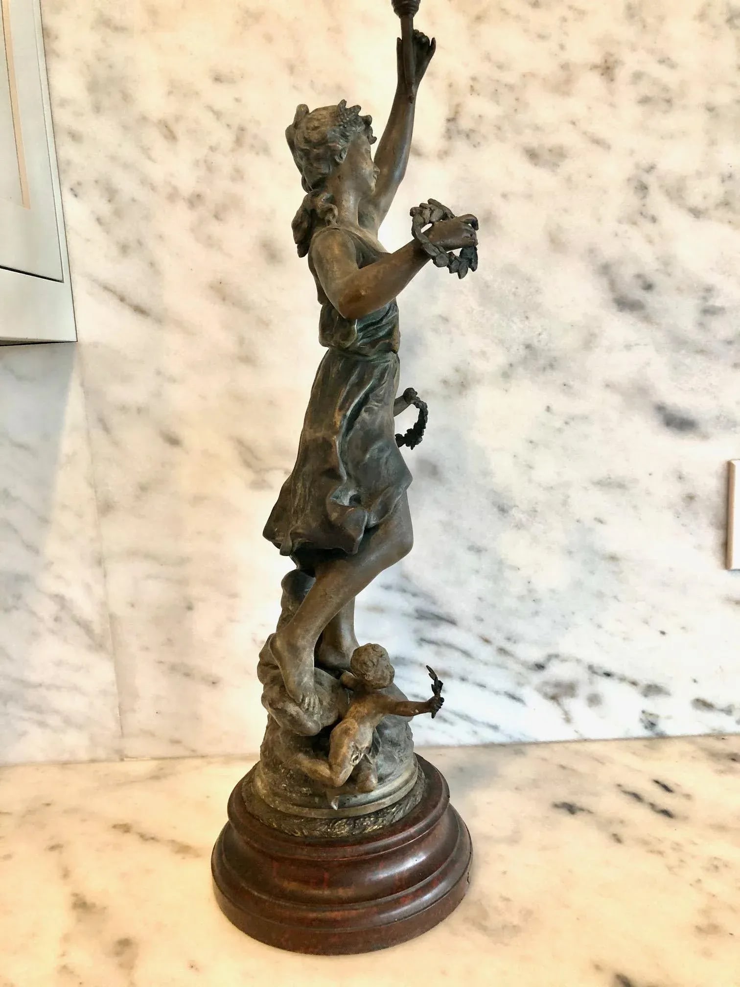 Large French 19th Century Bronze Sculpture - 4