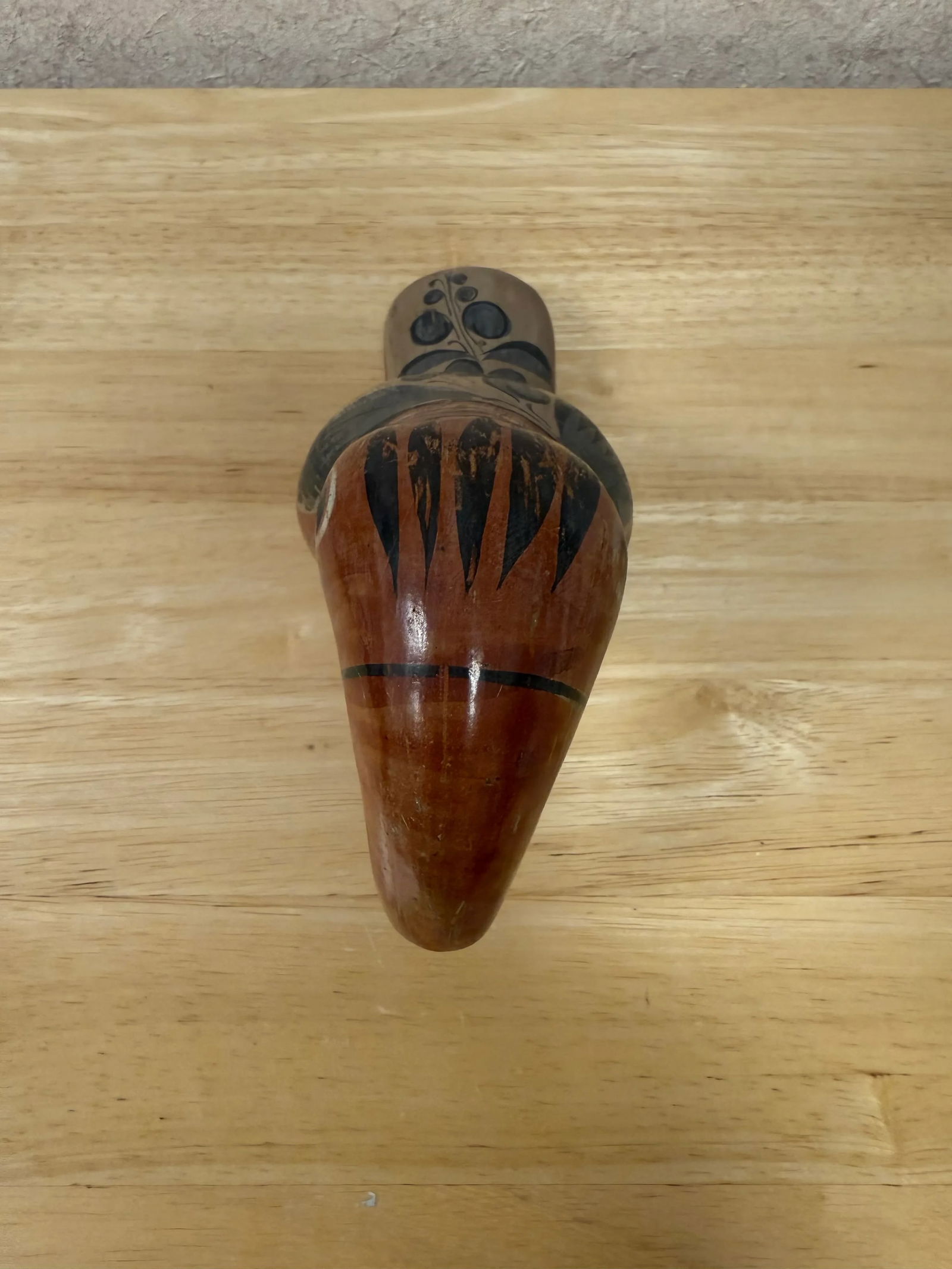 Mid 20th Century Tonala Toucan Clay Bird Pottery Folk Art - 7