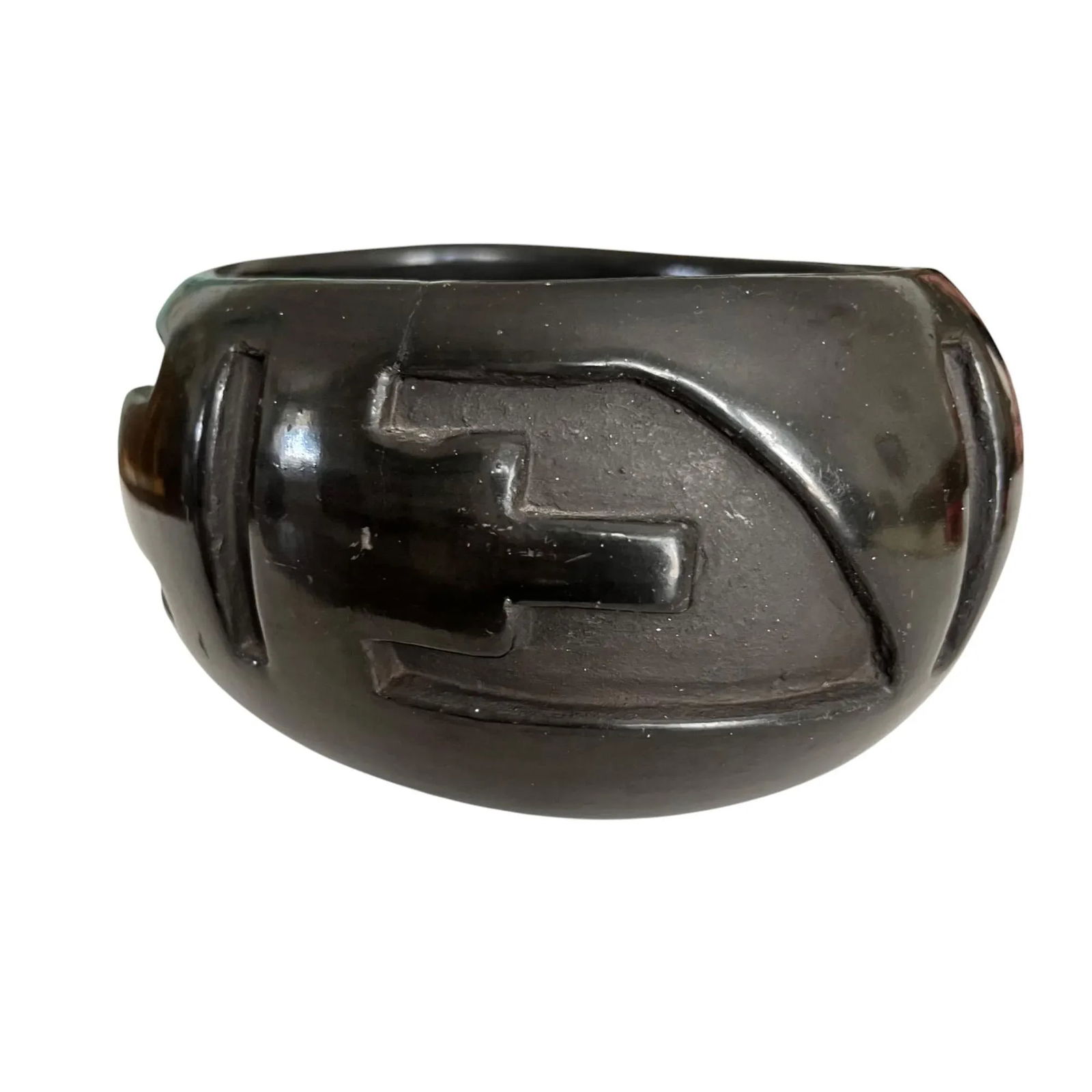 Native American Pottery From the Santa Clara Pueblo, Signed Stella Charavarria - 9