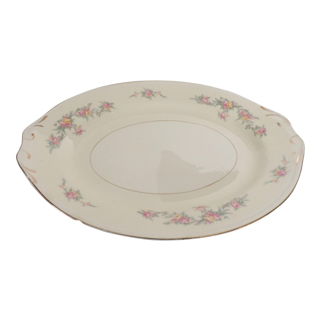 Early 20th Century Homer Laughlin Platter, Eggshell Georgian, "Countess" Pattern (1 of 4)