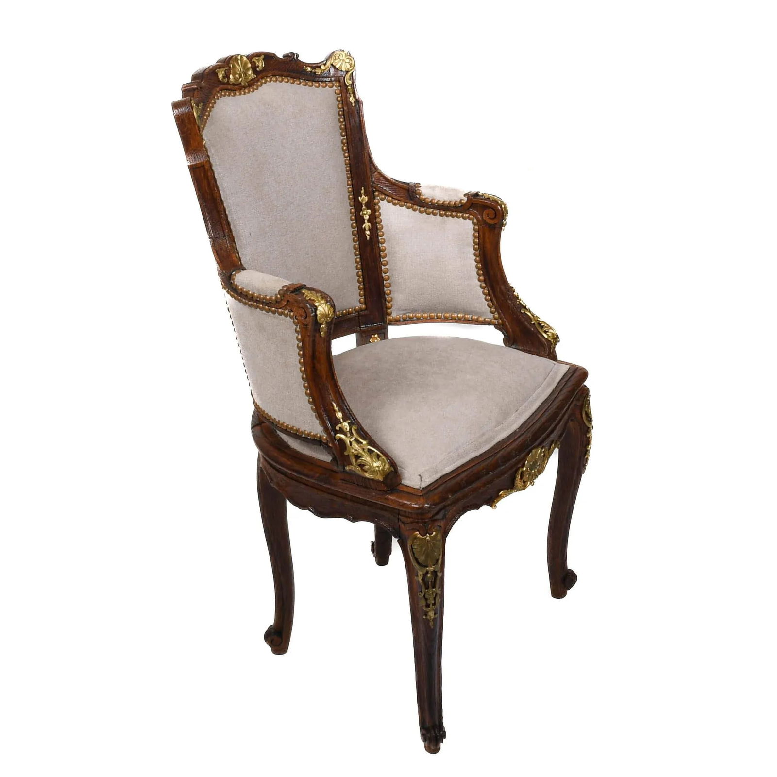 Early 20th Century Antique French Louis XVI Parlor Chair - 5