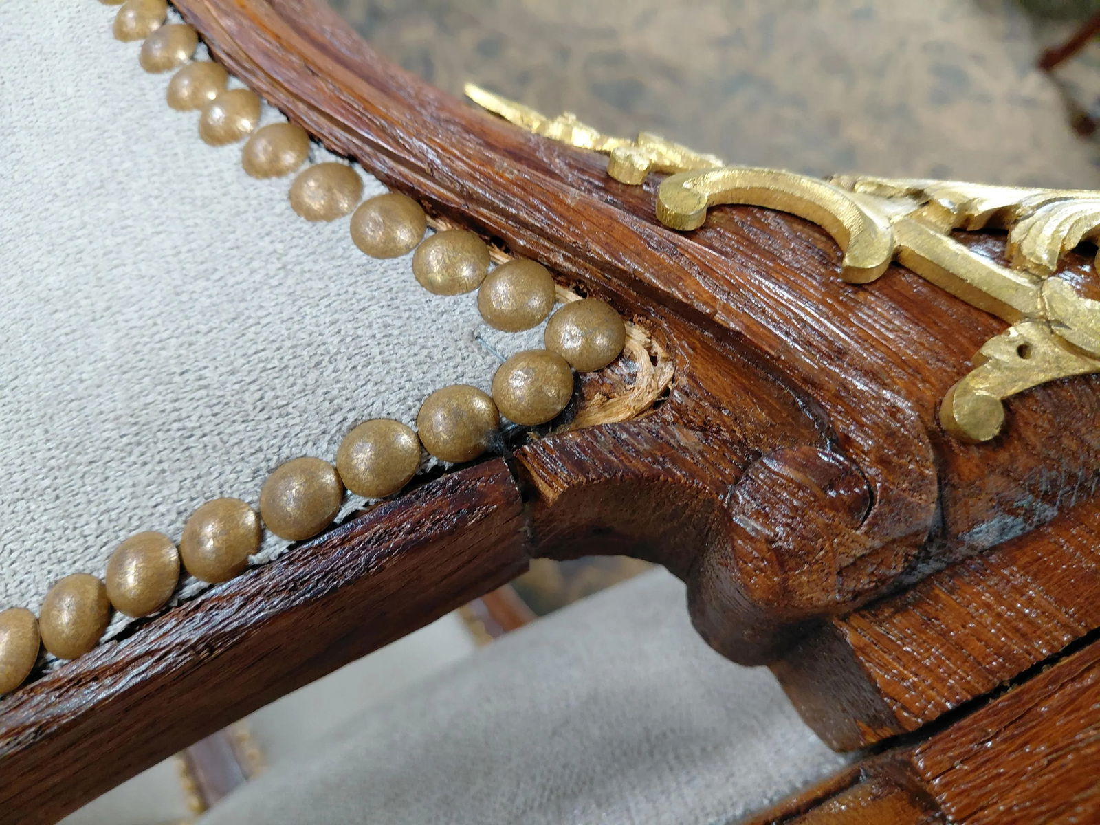 Early 20th Century Antique French Louis XVI Parlor Chair - 7