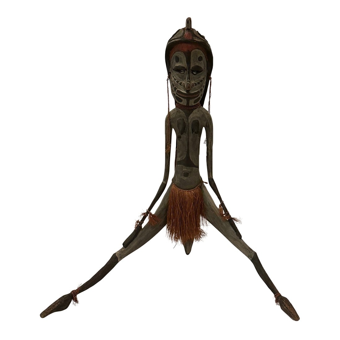 Large Oceanic Ceremonial Female Figure Sculpture (1 of 11)