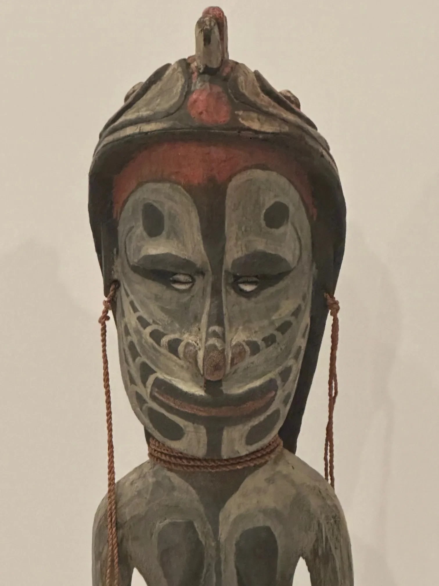 Large Oceanic Ceremonial Female Figure Sculpture - 2