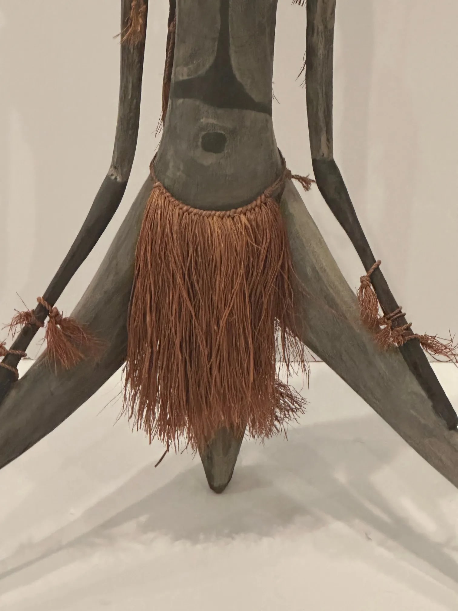 Large Oceanic Ceremonial Female Figure Sculpture - 4