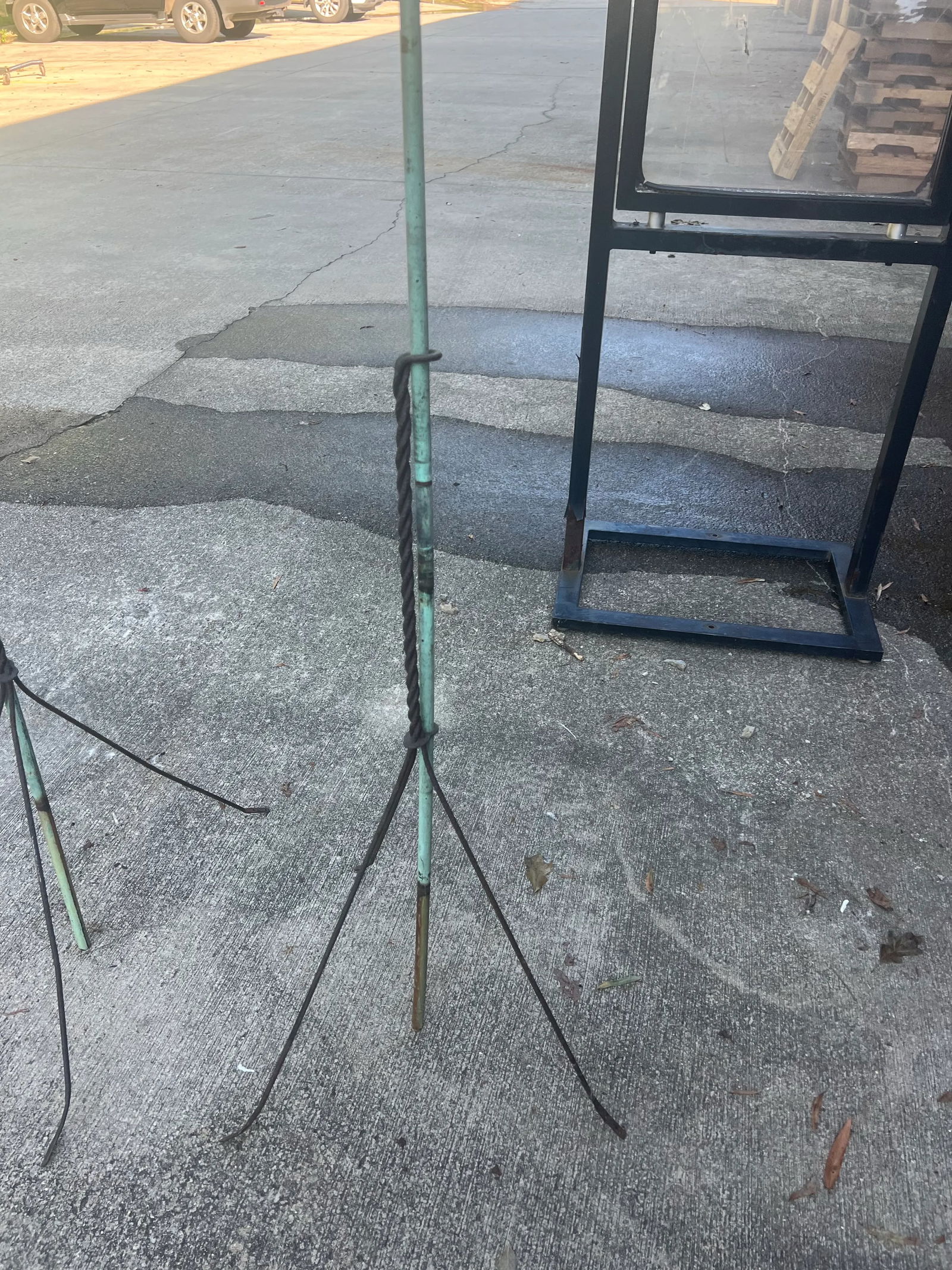 1930s Metal Lightning Rods - Set of 2 - 2
