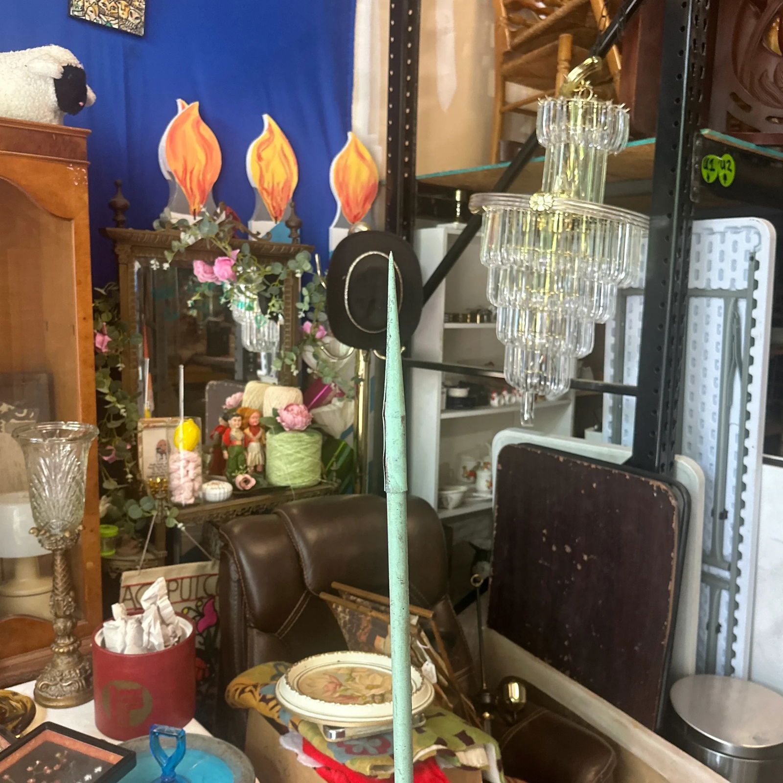 1930s Metal Lightning Rods - Set of 2 - 6