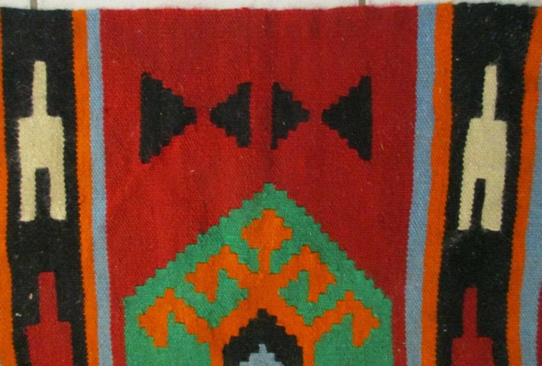 Antique Turkish Kilim Saddle Blanket - 3