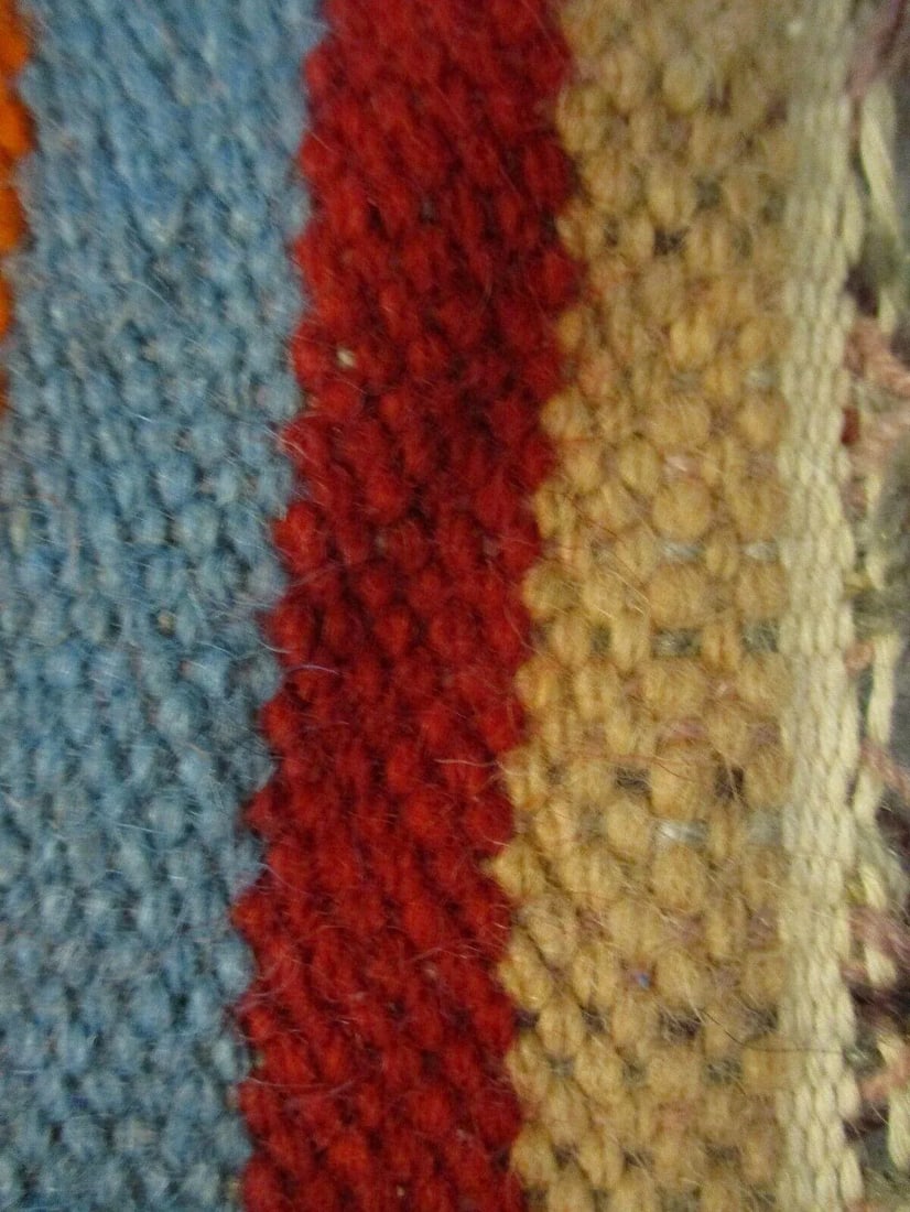 Antique Turkish Kilim Saddle Blanket - 5