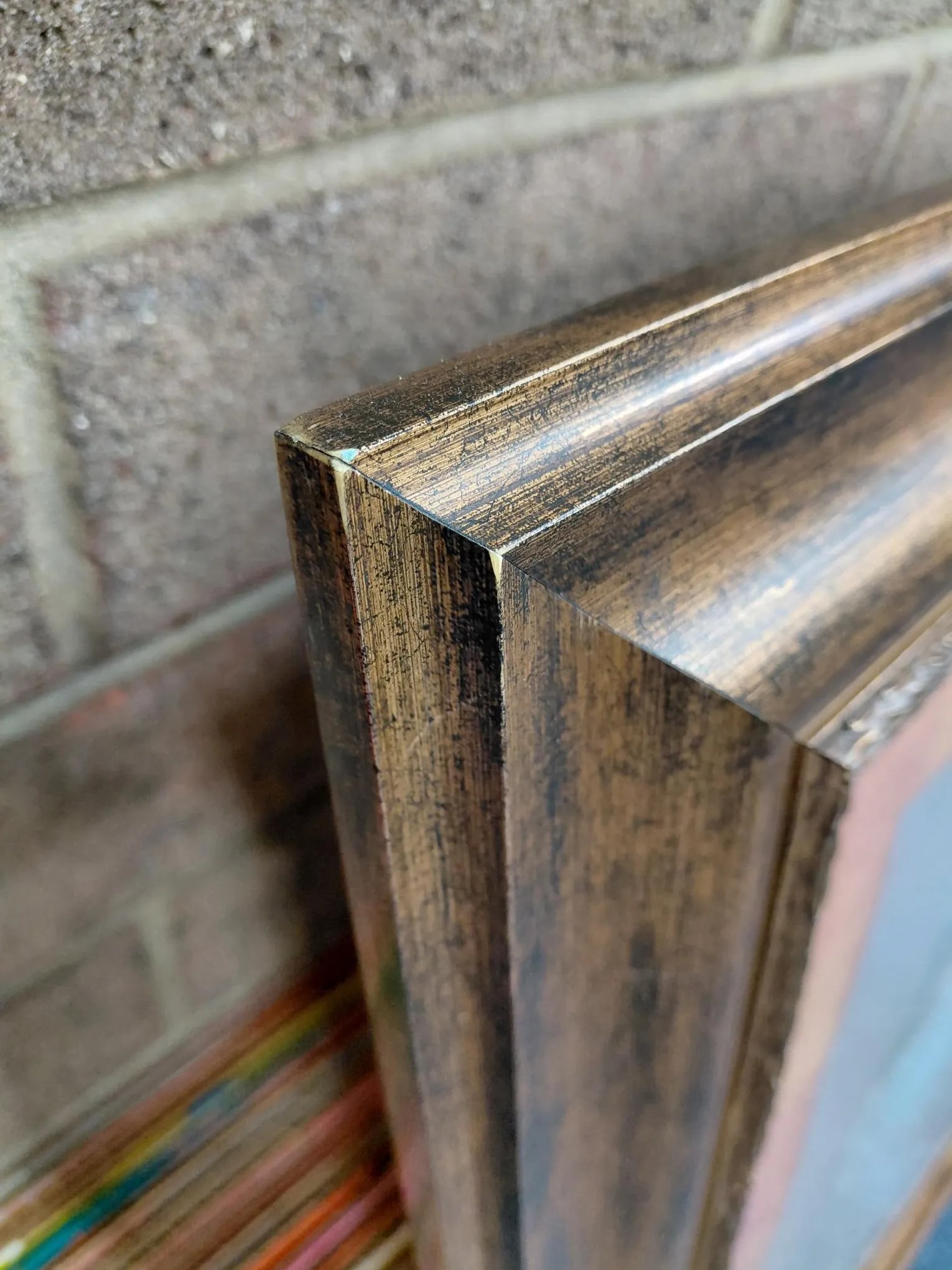 Framed Dennis Carney Giclée "Golden Iris Ii" Print - 11