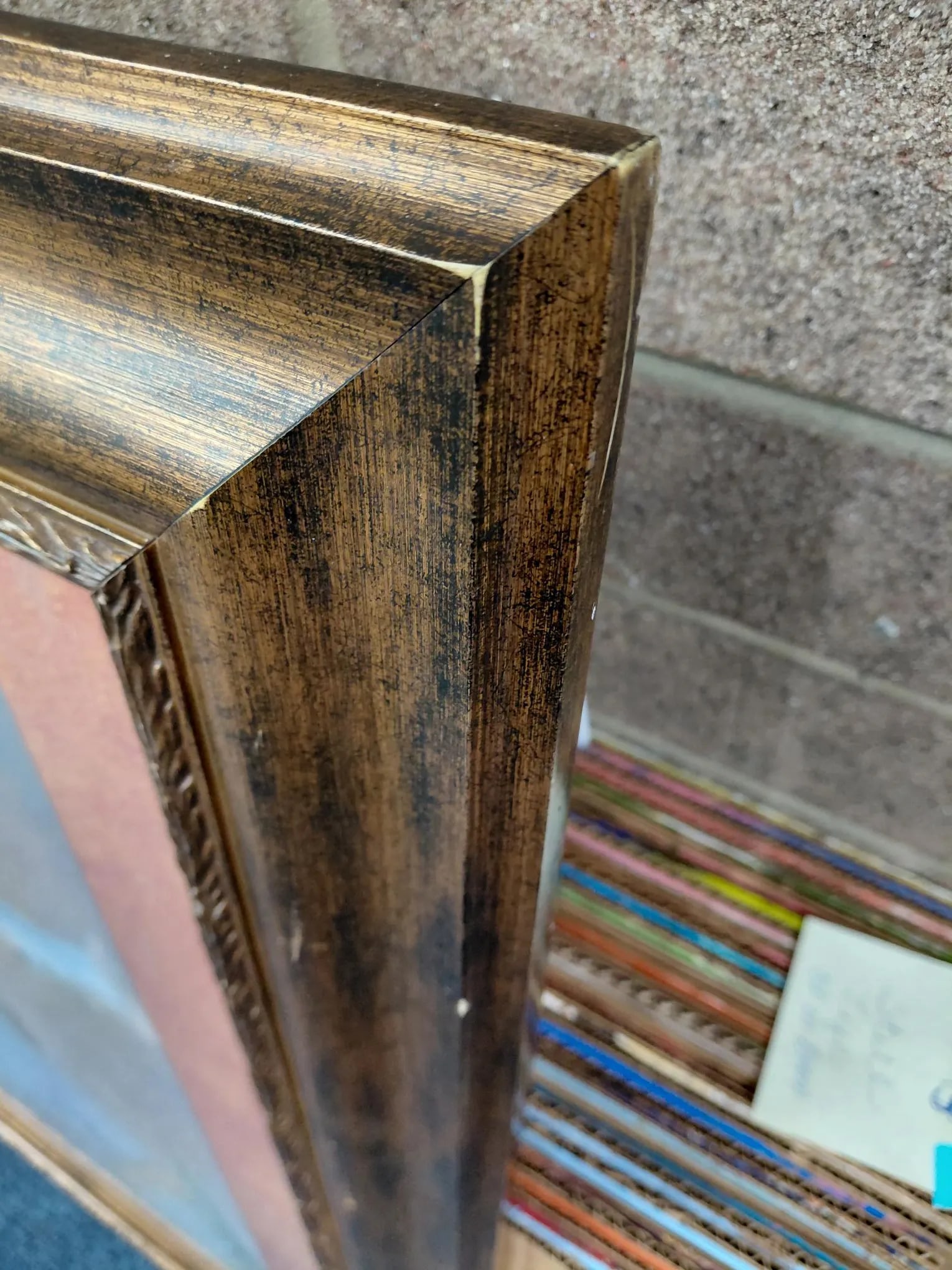 Framed Dennis Carney Giclée "Golden Iris Ii" Print - 9