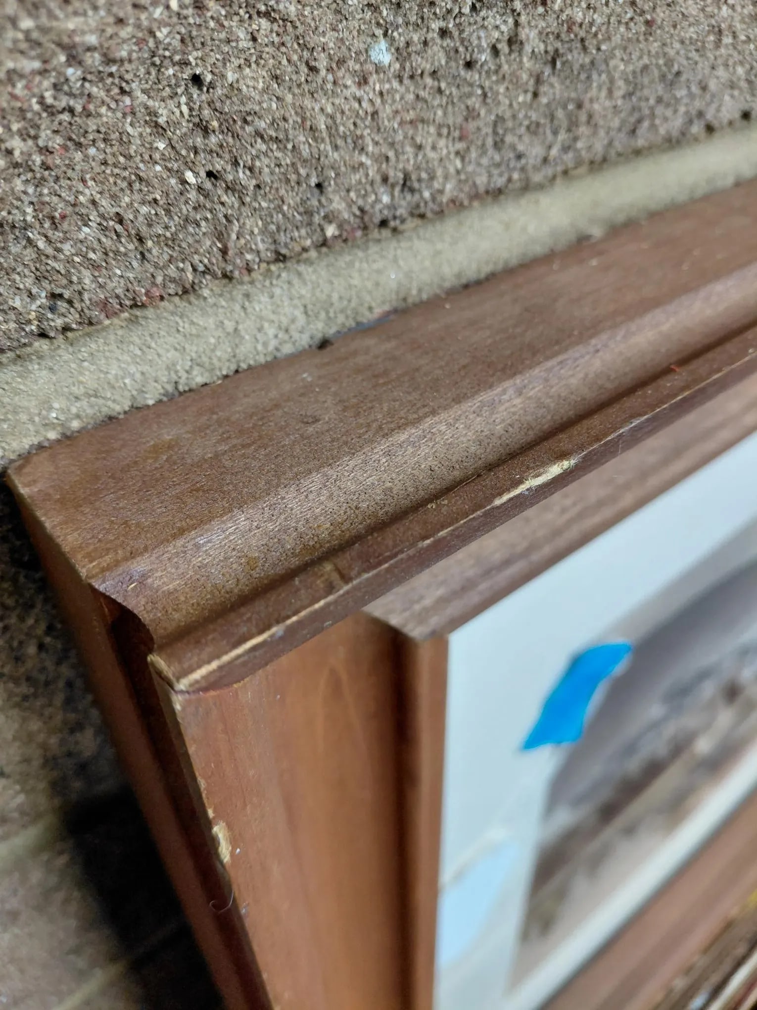 Framed Unsigned Architectural Exterior Watercolor - 8