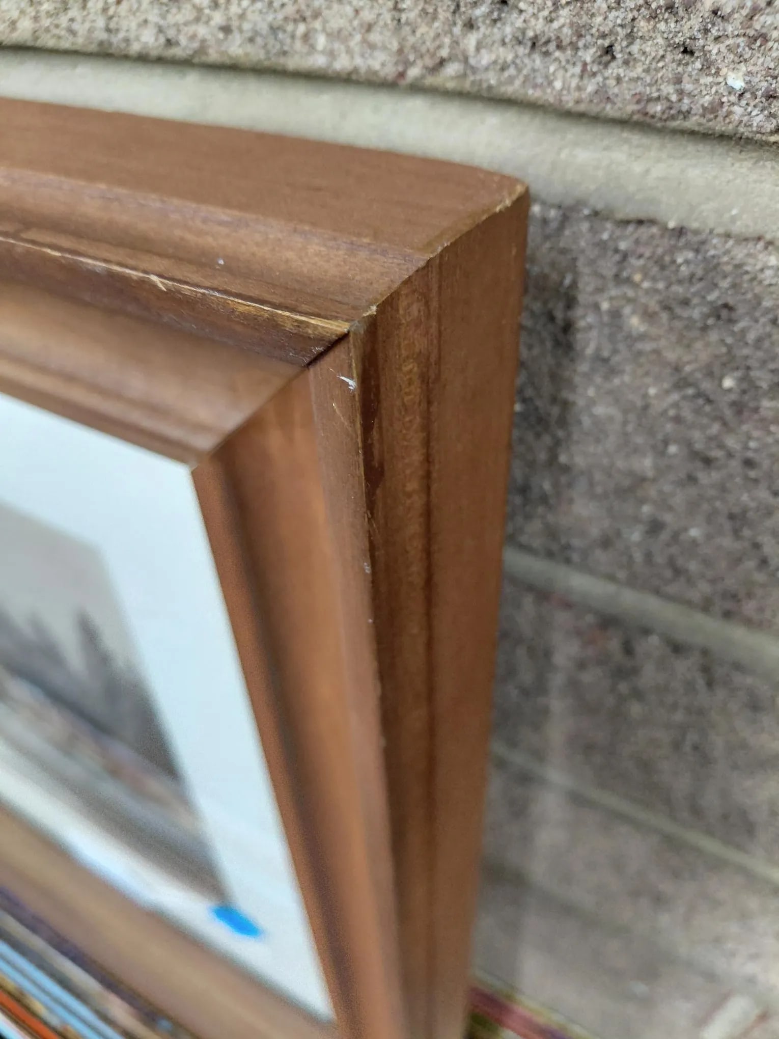 Framed Unsigned Architectural Exterior Watercolor - 9